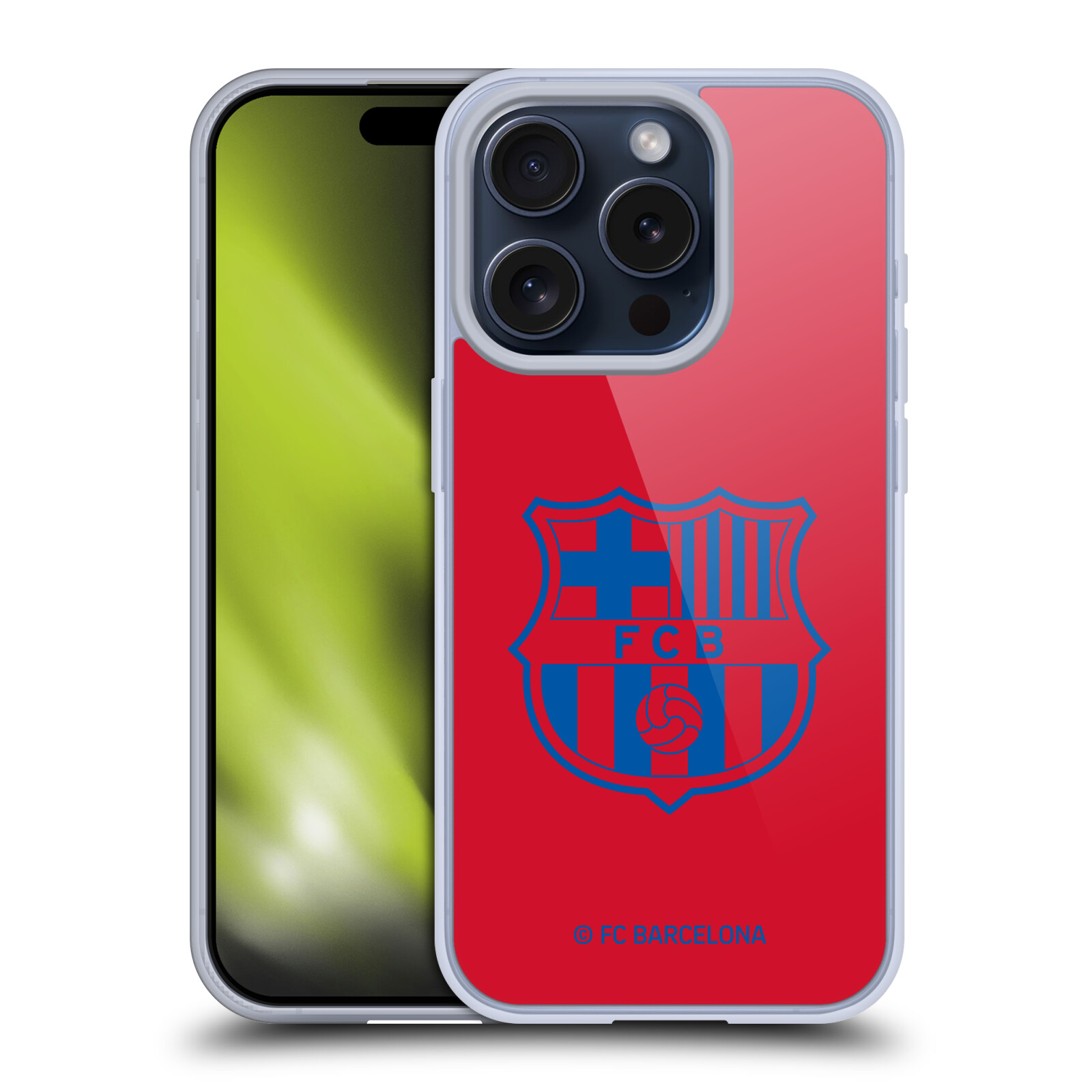 FC BARCELONA CRÊTE MODÈLES ÉTUI COQUE EN GEL POUR APPLE iPHONE TÉLÉPHONES - Picture 12 of 12