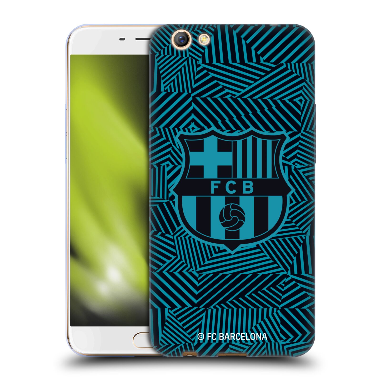 OFFICIAL FC BARCELONA CREST SOFT GEL CASE FOR OPPO PHONES - Picture 8 of 13