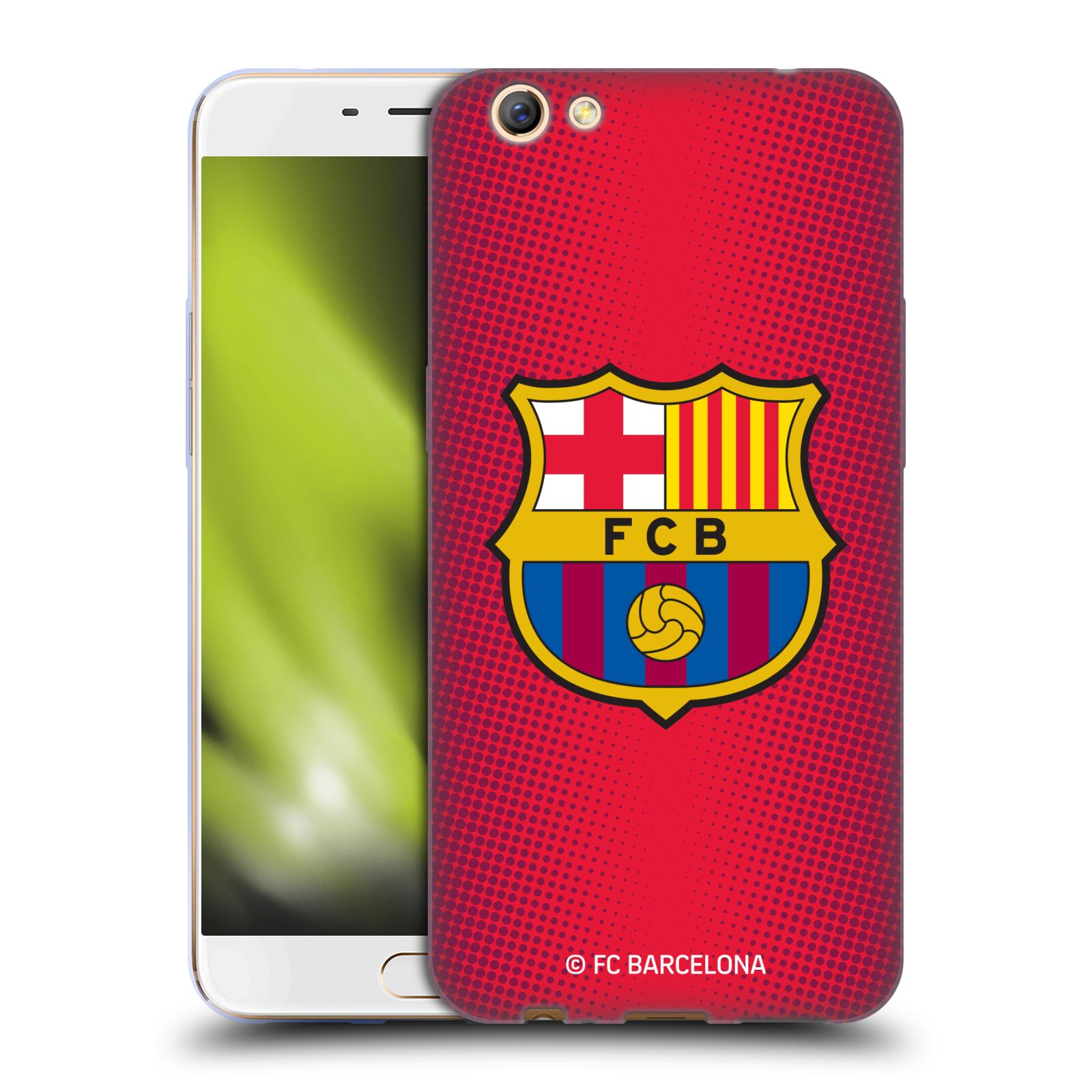 OFFICIAL FC BARCELONA CREST SOFT GEL CASE FOR OPPO PHONES - Picture 9 of 13