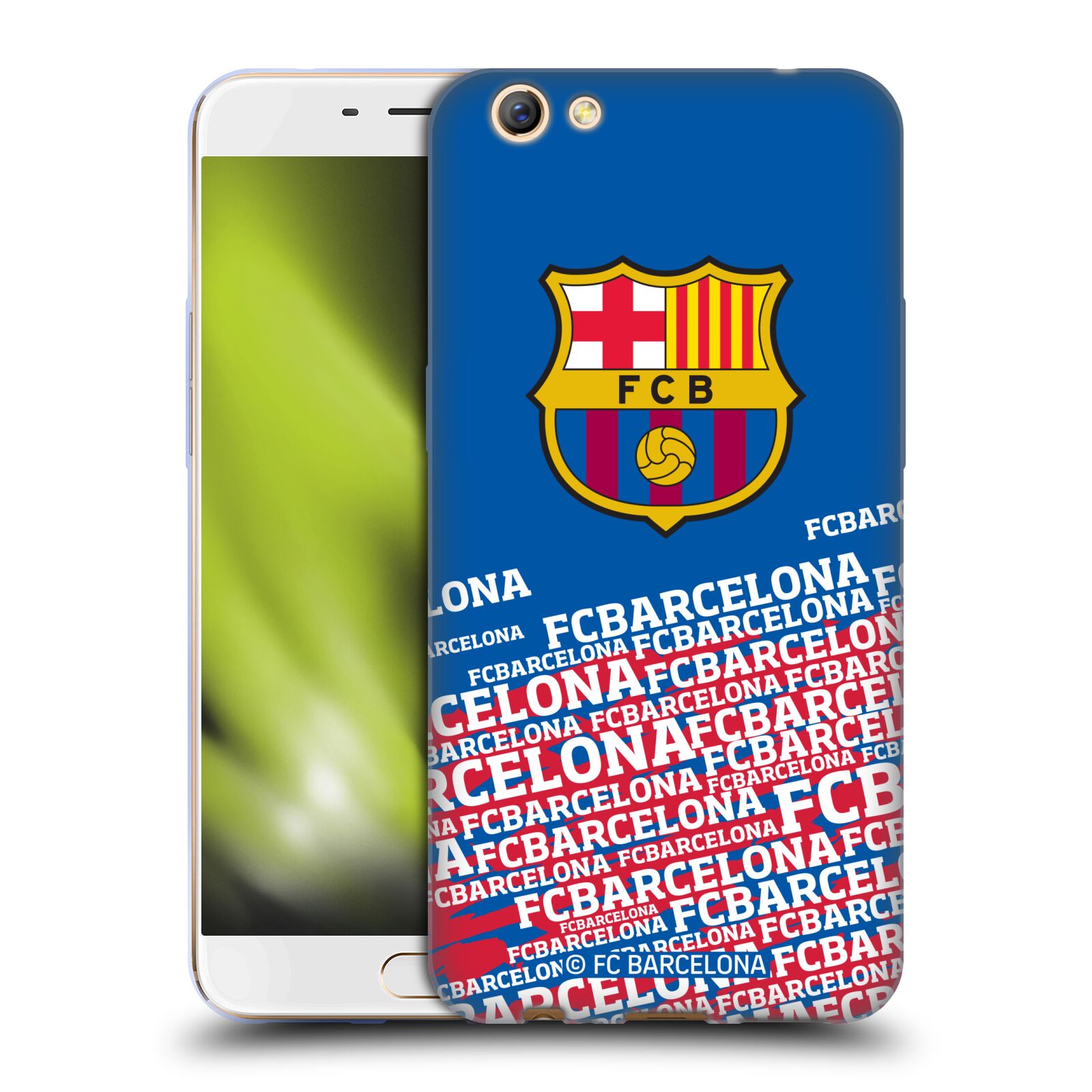 OFFICIAL FC BARCELONA CREST SOFT GEL CASE FOR OPPO PHONES - Picture 10 of 13