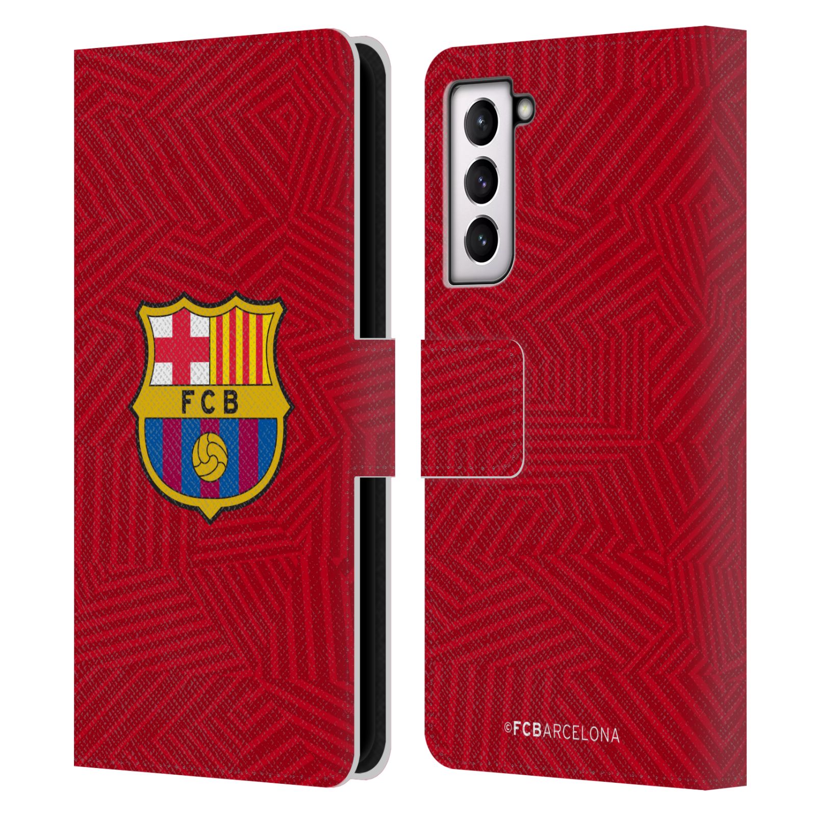 OFFICIAL FC BARCELONA CREST LEATHER BOOK WALLET CASE FOR SAMSUNG PHONES 4 - Imagen 11 de 12