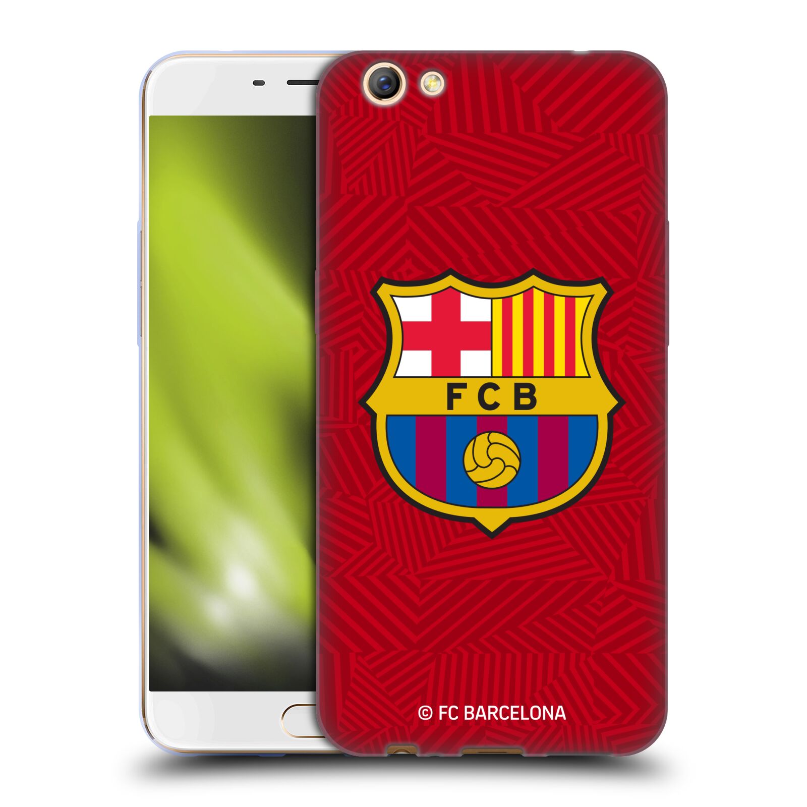 OFFICIAL FC BARCELONA CREST SOFT GEL CASE FOR OPPO PHONES - Picture 12 of 13