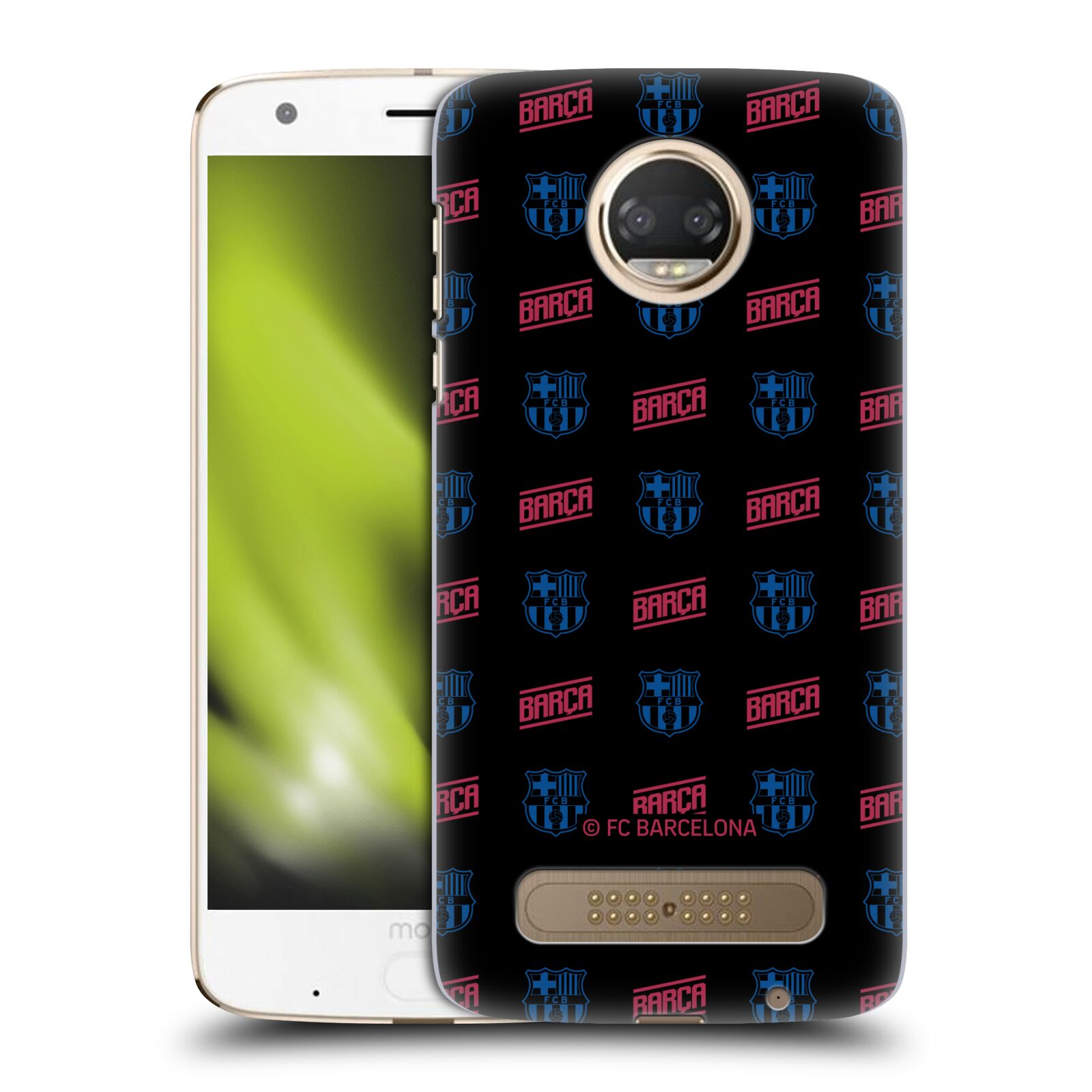 OFFICIAL FC BARCELONA FORCA BARCA HARD BACK CASE FOR MOTOROLA PHONES 1 - Picture 8 of 9
