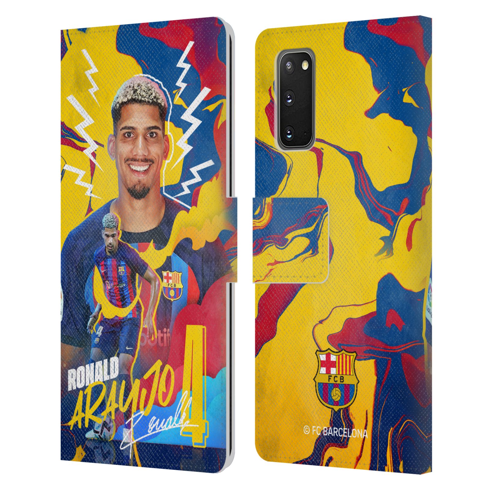 OFFICIAL FC BARCELONA 2022/23 FIRST TEAM LEATHER BOOK CASE FOR SAMSUNG PHONES 1 - Picture 10 of 10