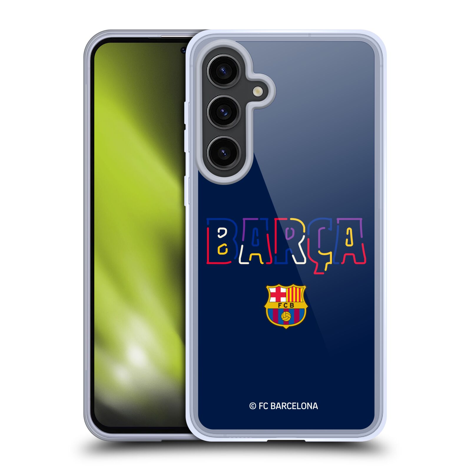 OFFICIAL FC BARCELONA GRAPHICS GEL CASE COMPATIBLE WITH SAMSUNG PHONES & MAGSAFE