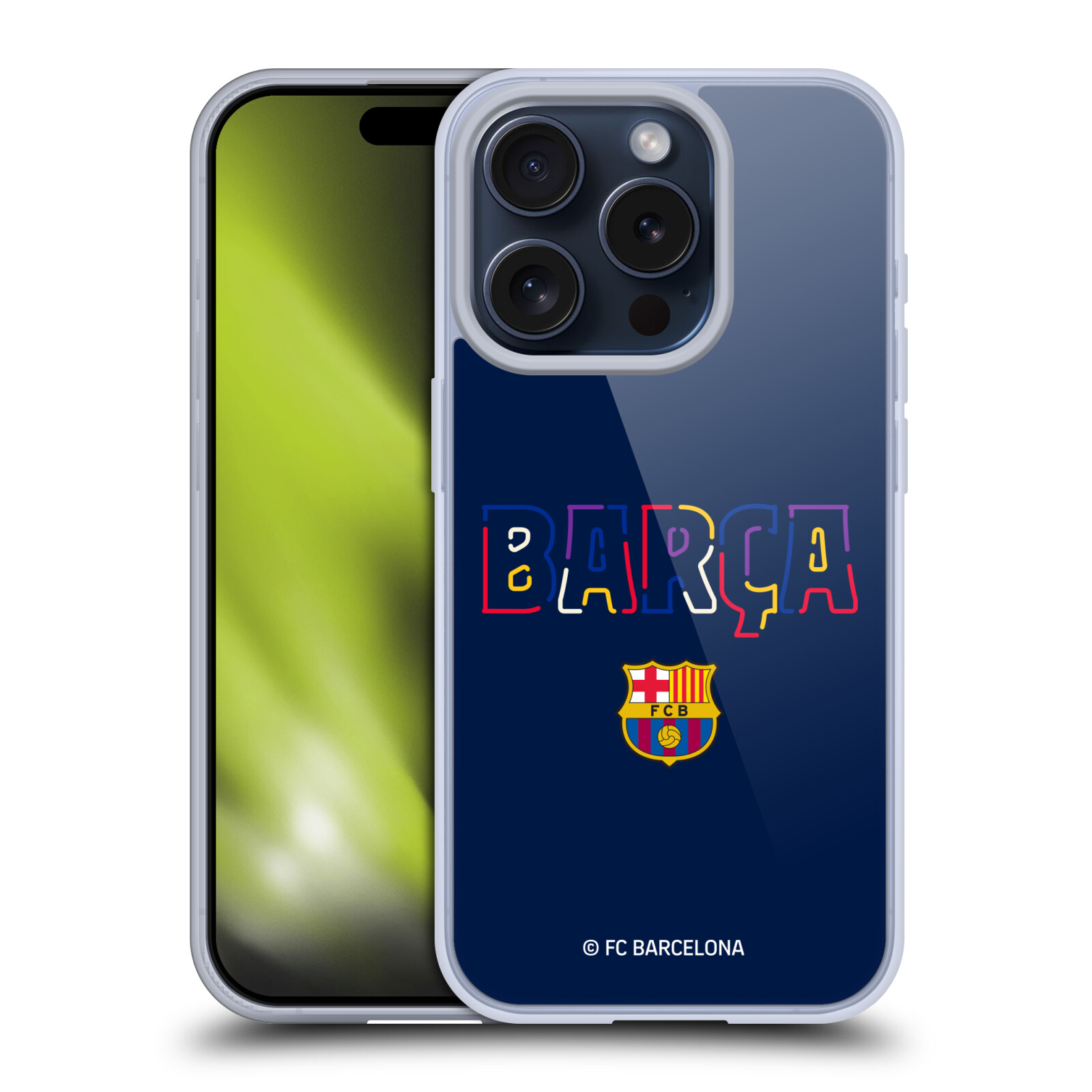 OFICIAL FC BARCELONA GRÁFICOS CASO FUNDA DE GEL PARA APPLE iPHONE TELÉFONOS - Imagen 9 de 13