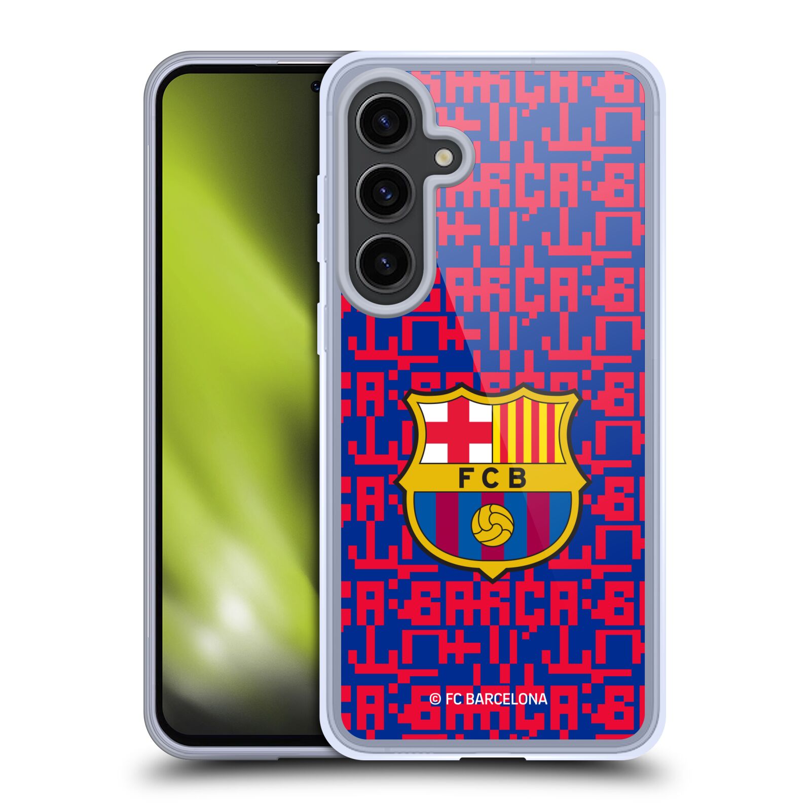 OFFICIAL FC BARCELONA GRAPHICS GEL CASE COMPATIBLE WITH SAMSUNG PHONES & MAGSAFE