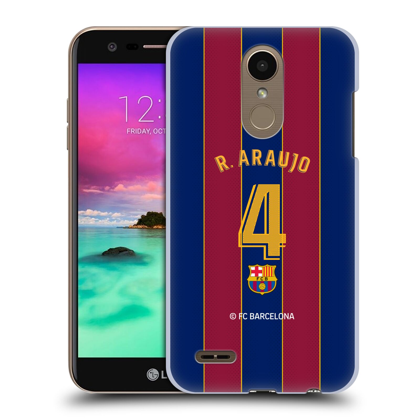 OFFICIAL FC BARCELONA 2020/21 PLAYERS HOME KIT GROUP 2 BACK CASE FOR LG PHONES 1 - 第 8/9 張圖片