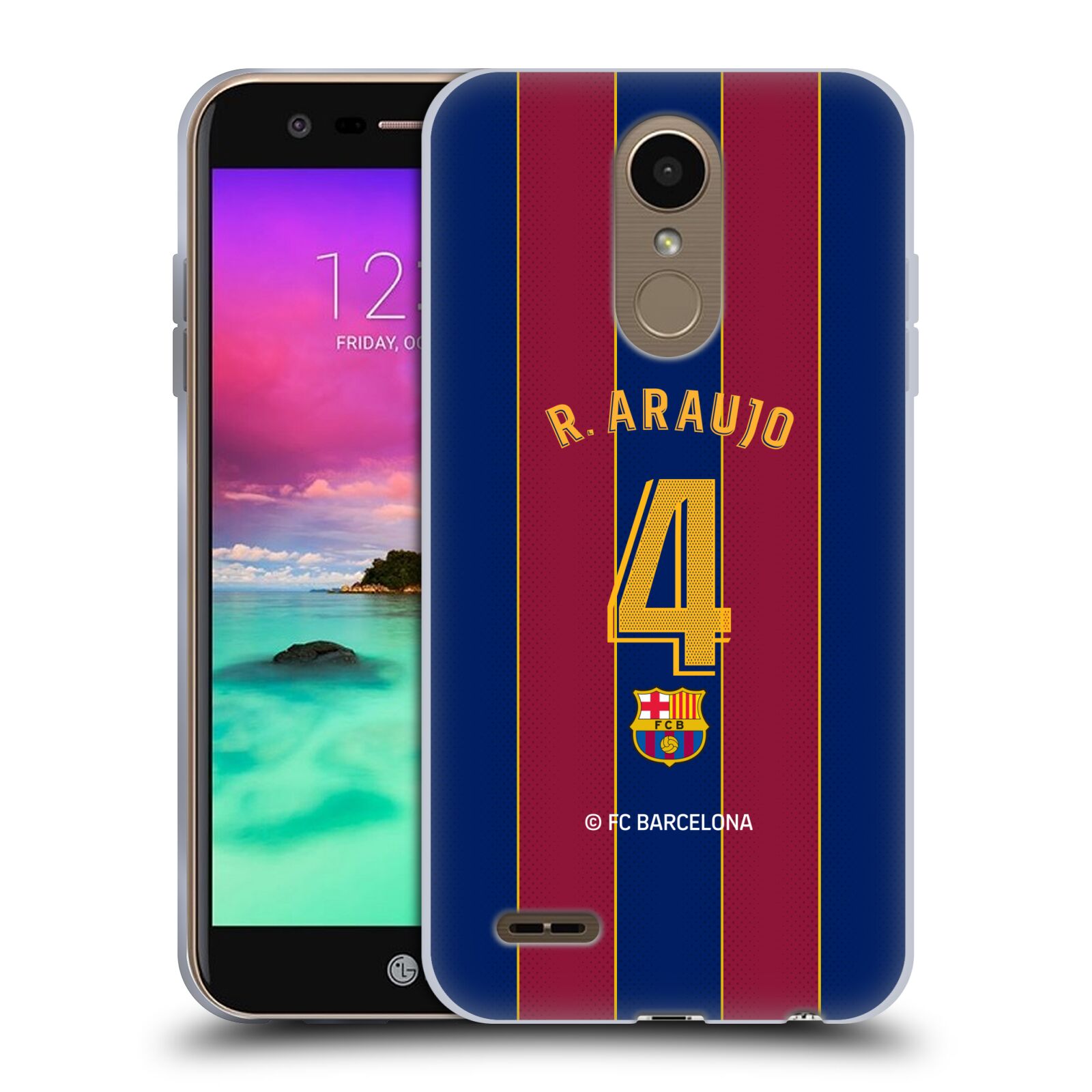 OFFICIAL FC BARCELONA 2020/21 PLAYERS HOME KIT GROUP 2 GEL CASE FOR LG PHONES 2 - 第 11/16 張圖片
