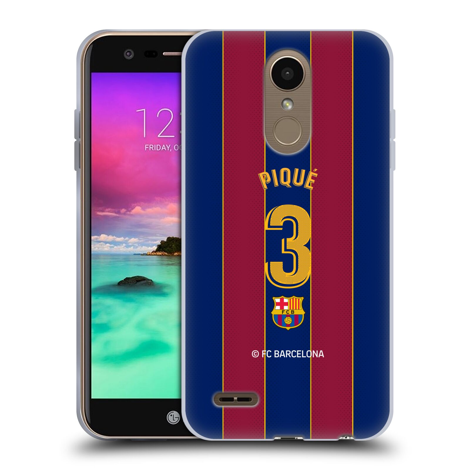 OFFICIAL FC BARCELONA 2020/21 PLAYERS HOME KIT GROUP 2 GEL CASE FOR LG PHONES 2 - 第 8/16 張圖片