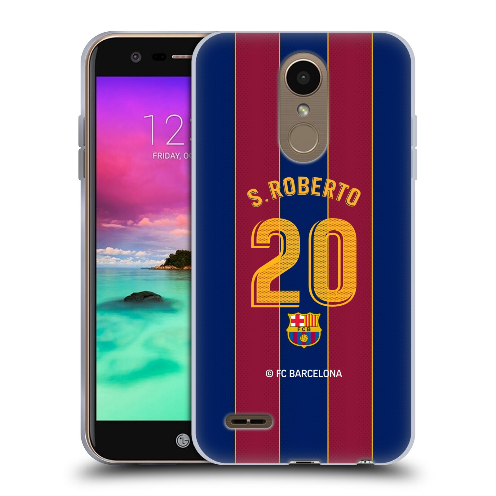 OFFICIAL FC BARCELONA 2020/21 PLAYERS HOME KIT GROUP 2 GEL CASE FOR LG PHONES 2 - 第 14/16 張圖片