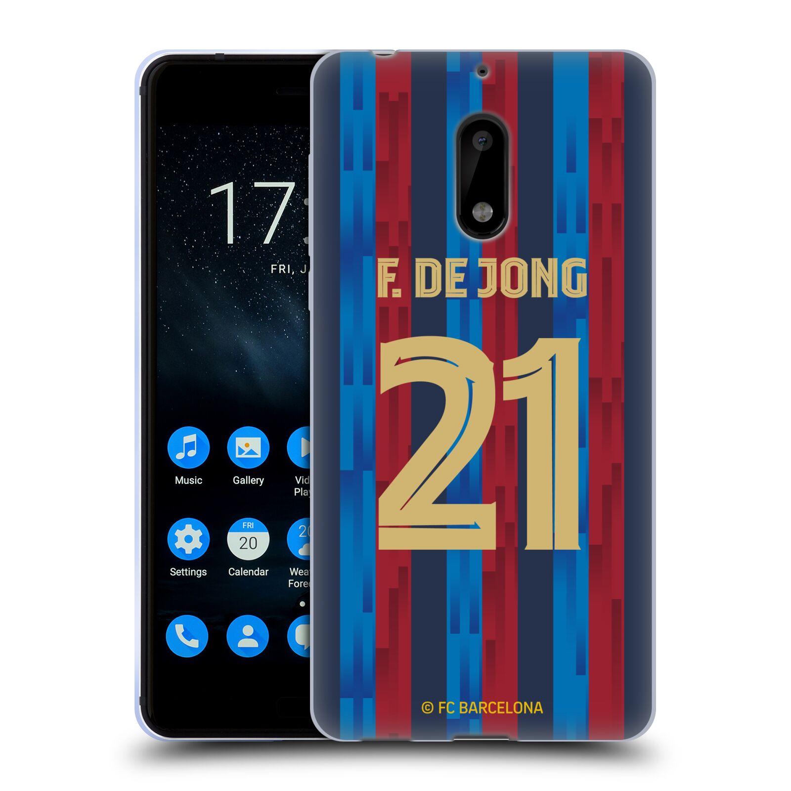 OFFICIAL FC BARCELONA 2022/23 PLAYERS HOME KIT SOFT GEL CASE FOR NOKIA PHONES 1 - 第 8/11 張圖片
