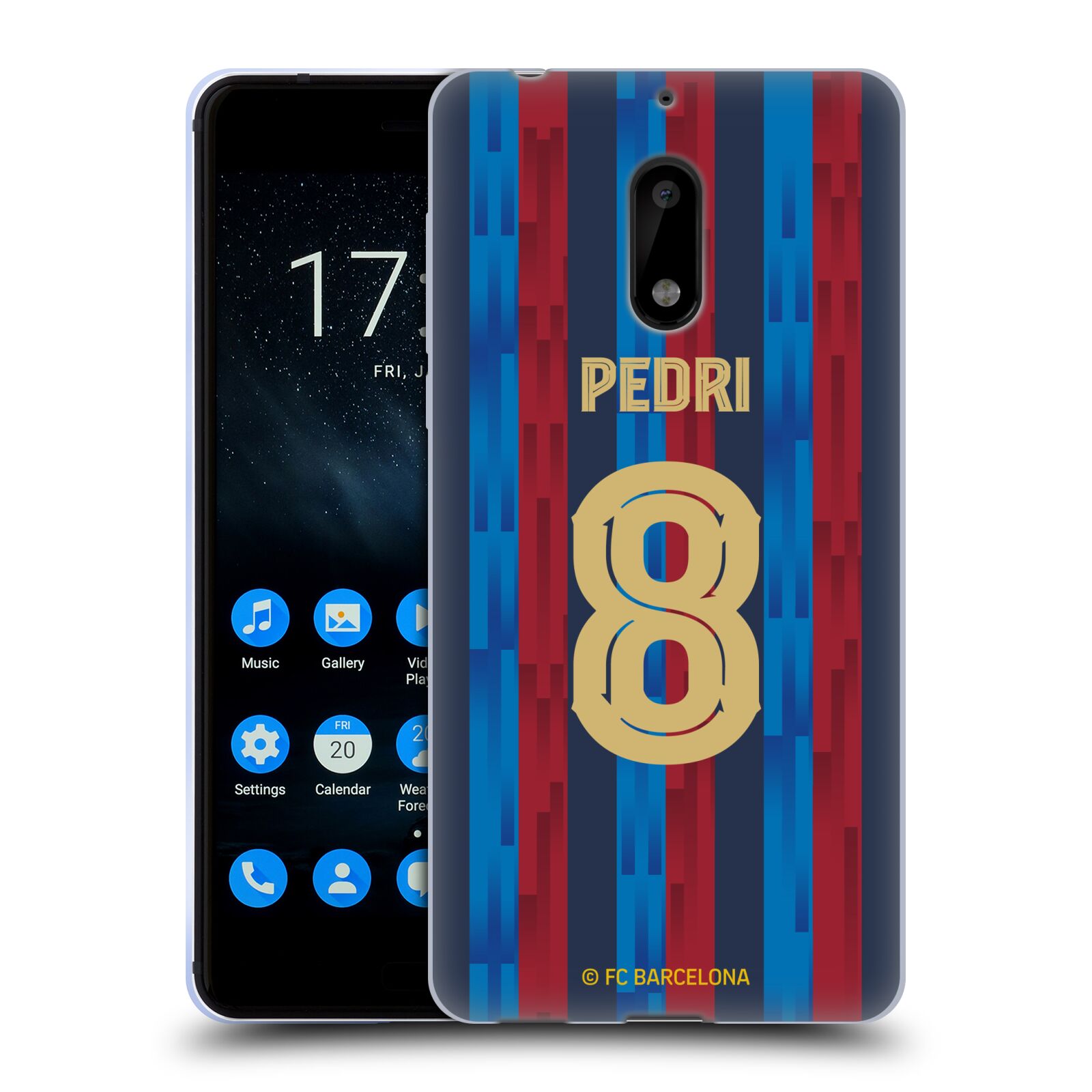 OFFICIAL FC BARCELONA 2022/23 PLAYERS HOME KIT SOFT GEL CASE FOR NOKIA PHONES 1 - 第 9/11 張圖片