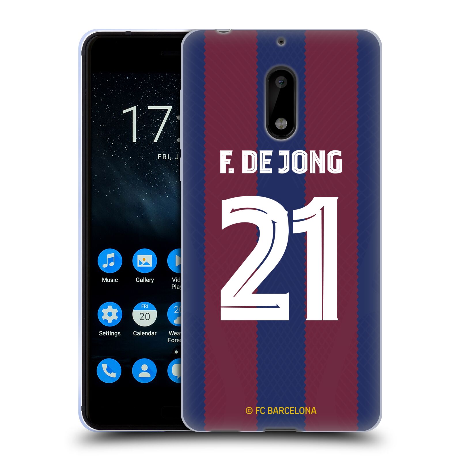 OFFICIAL FC BARCELONA 2023/24 PLAYERS HOME KIT SOFT GEL CASE FOR NOKIA PHONES 1 - 第 8/12 張圖片