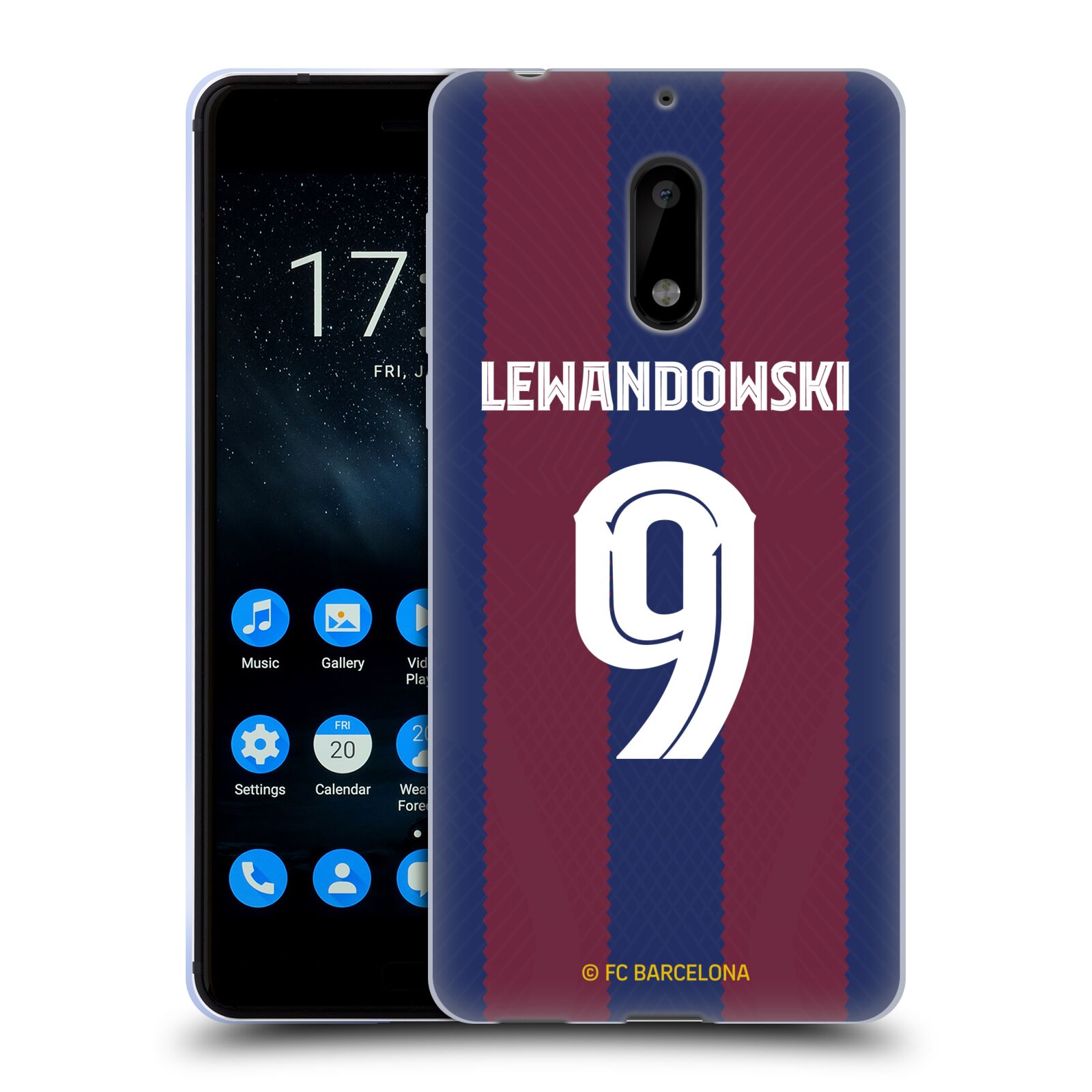 OFFICIAL FC BARCELONA 2023/24 PLAYERS HOME KIT SOFT GEL CASE FOR NOKIA PHONES 1 - 第 11/12 張圖片