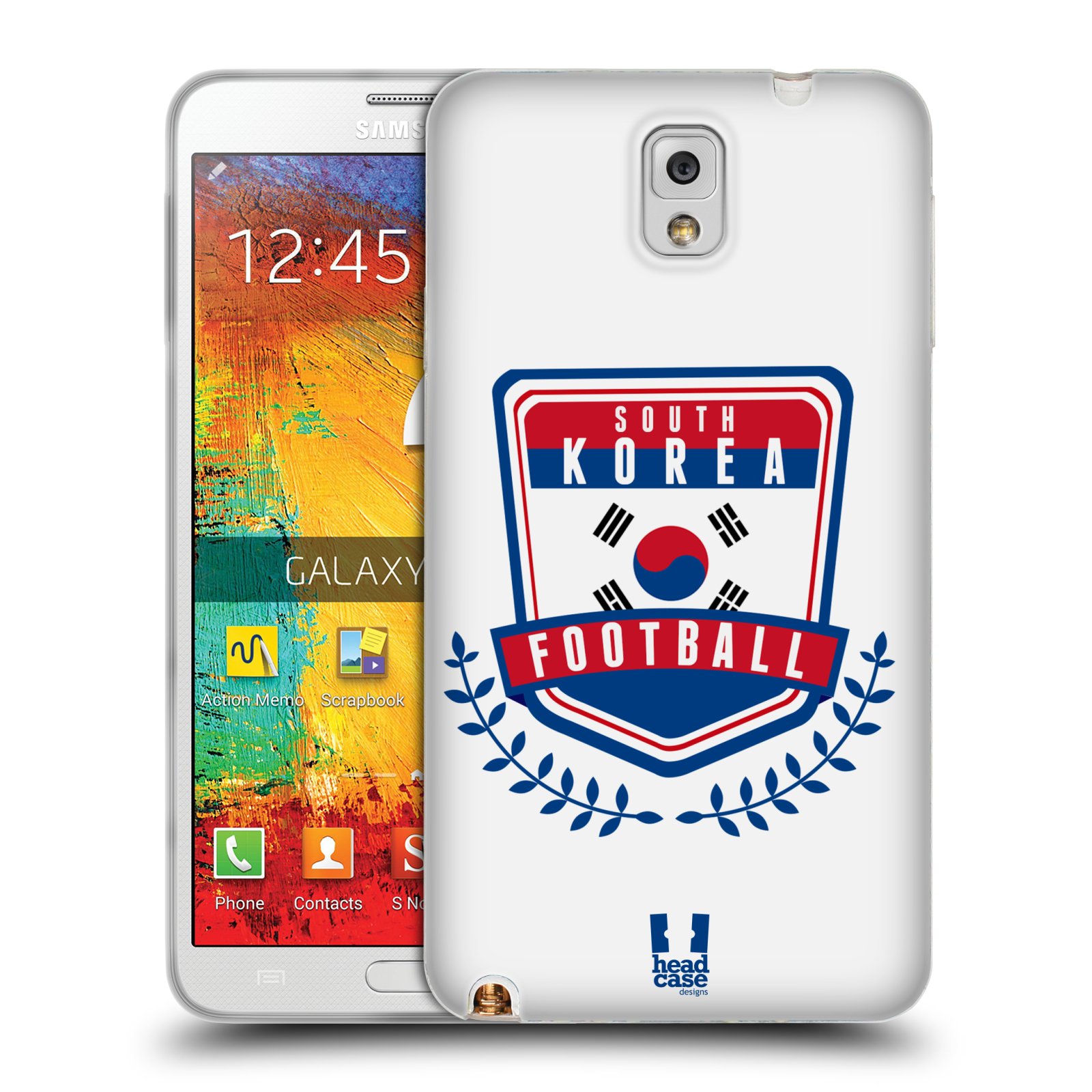 HEAD CASE DESIGNS FOOTBALL CREST SOFT GEL CASE FOR SAMSUNG PHONES 2