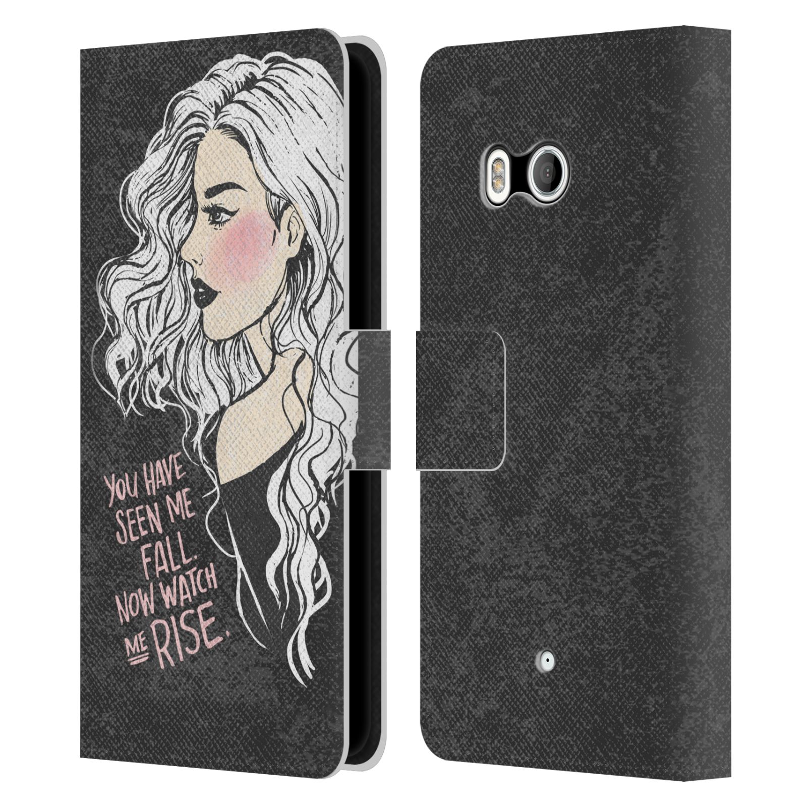 FUNDA CARTERA HEAD CASE DESIGNS CON DIBUJO DE CUERO FEMINISMO LIBRO PARA TELÉFONOS HTC 1 - Imagen 7 de 7