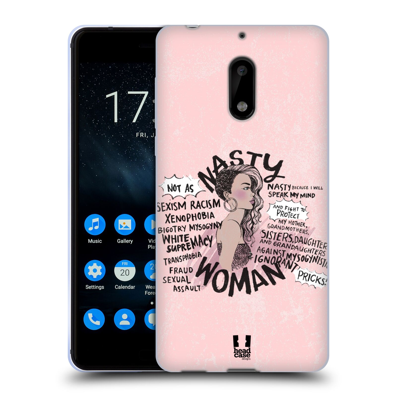 HEAD CASE DESIGNS FEMINISM GEL CASE FOR NOKIA PHONES 1 - Picture 9 of 15