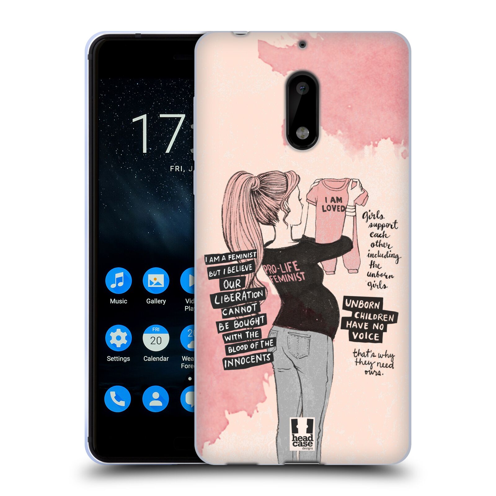 HEAD CASE DESIGNS FEMINISM GEL CASE FOR NOKIA PHONES 1 - Picture 13 of 15