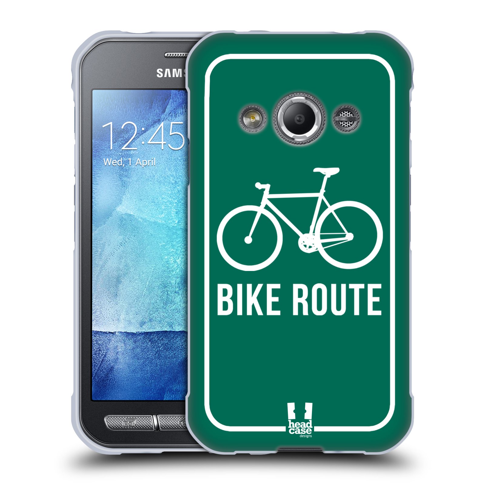 HEAD CASE DESIGNS FIXED GEARS SOFT GEL CASE FOR SAMSUNG PHONES 4