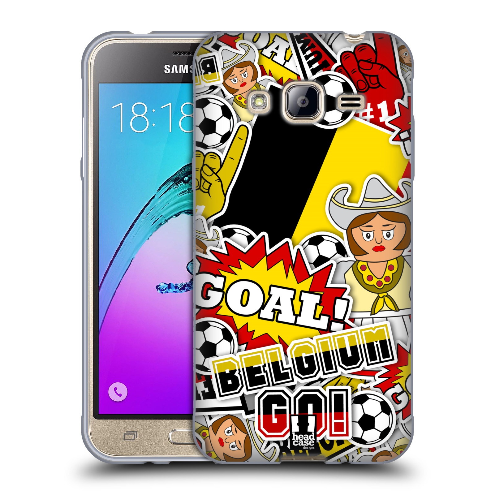 HEAD CASE DESIGNS FOOTBALL COUNTRY ICONS SOFT GEL CASE FOR SAMSUNG PHONES 3