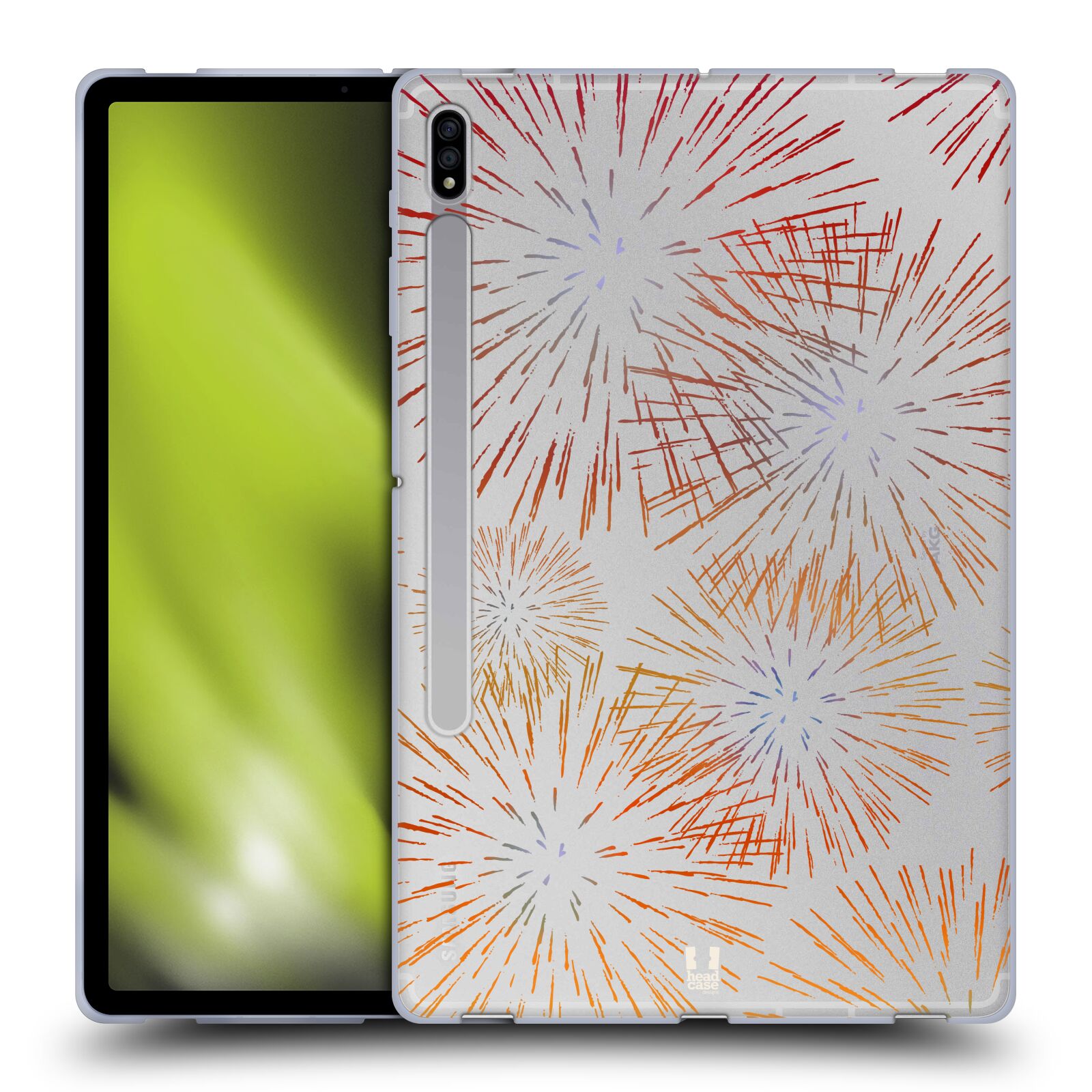 HEAD CASE DESIGNS FIREWORKS EXPLOSION SOFT GEL CASE FOR SAMSUNG TABLETS 1 - Picture 10 of 12