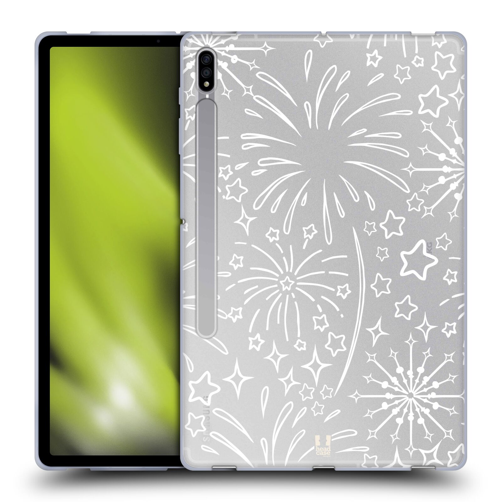 HEAD CASE DESIGNS FIREWORKS EXPLOSION SOFT GEL CASE FOR SAMSUNG TABLETS 1 - Picture 11 of 12