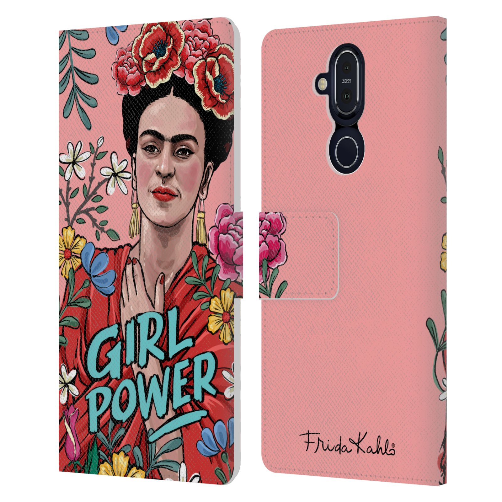 OFFICIAL FRIDA KAHLO ART & QUOTES LEATHER BOOK CASE FOR MICROSOFT NOKIA PHONES - Picture 11 of 11