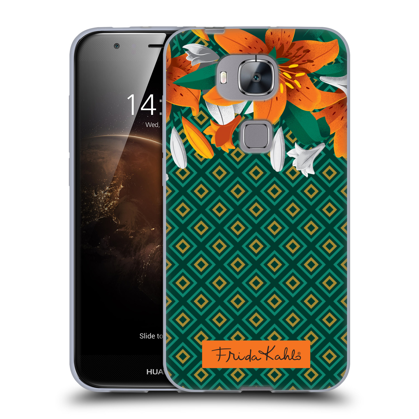 OFFICIAL FRIDA KAHLO FLOWERS GEL CASE FOR HUAWEI PHONES 2 - Picture 9 of 15