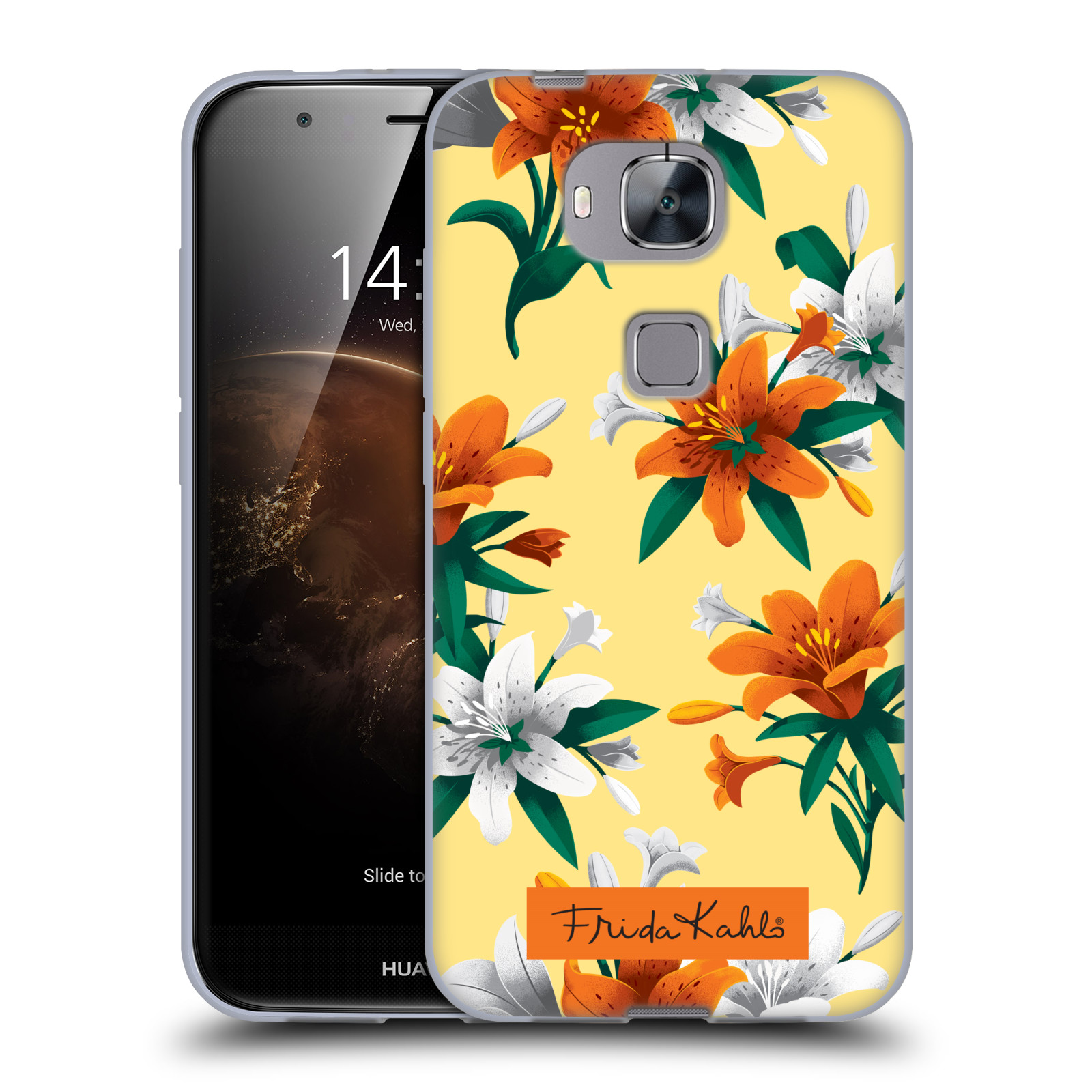 OFFICIAL FRIDA KAHLO FLOWERS GEL CASE FOR HUAWEI PHONES 2 - Picture 10 of 15