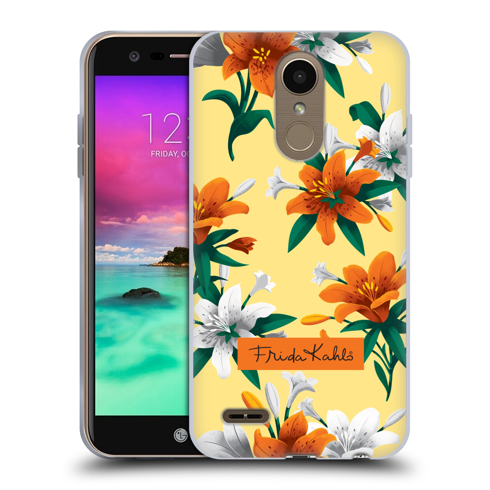 FUNDA OFICIAL DE GEL DE FLORES FRIDA KAHLO PARA TELÉFONOS LG 2 - Imagen 9 de 14