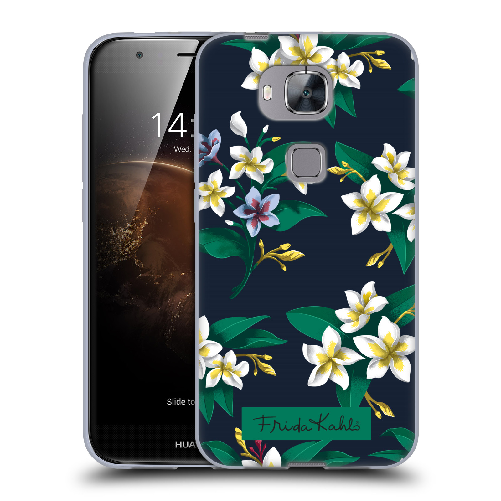 OFFICIAL FRIDA KAHLO FLOWERS GEL CASE FOR HUAWEI PHONES 2 - Picture 11 of 15