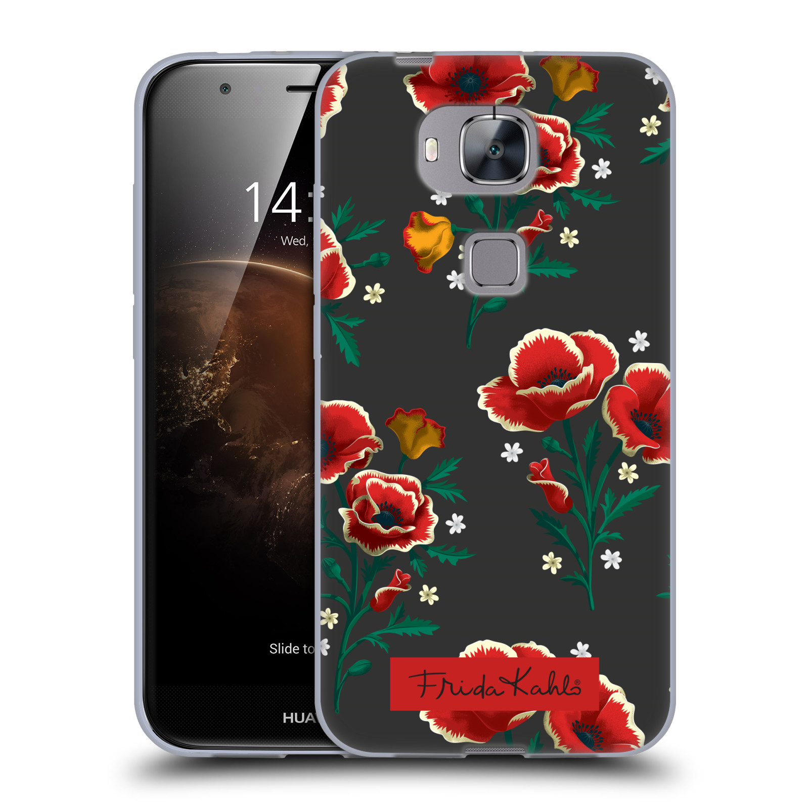 OFFICIAL FRIDA KAHLO FLOWERS GEL CASE FOR HUAWEI PHONES 2 - Picture 13 of 15