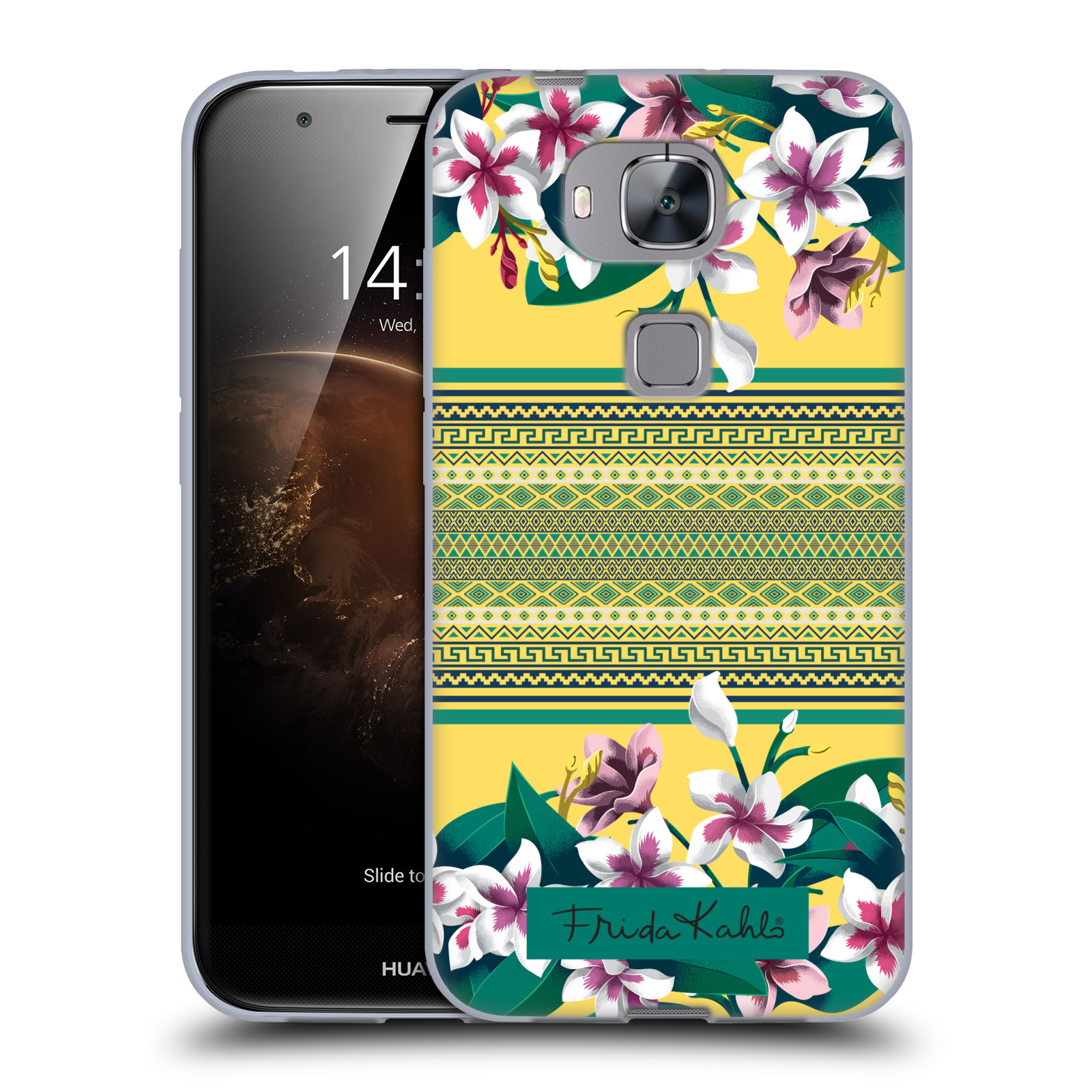 OFFICIAL FRIDA KAHLO FLOWERS GEL CASE FOR HUAWEI PHONES 2 - Picture 14 of 15