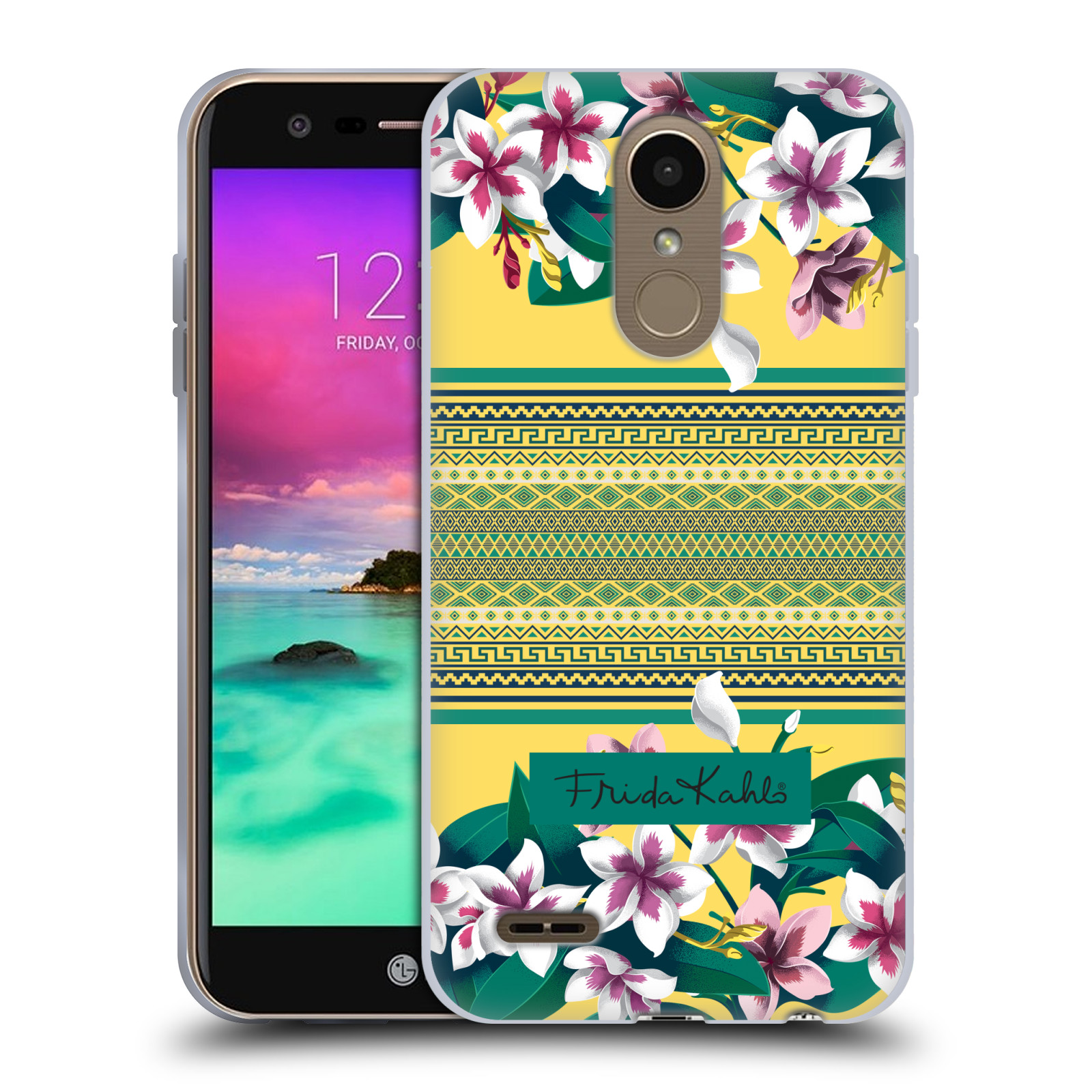 FUNDA OFICIAL DE GEL DE FLORES FRIDA KAHLO PARA TELÉFONOS LG 2 - Imagen 13 de 14
