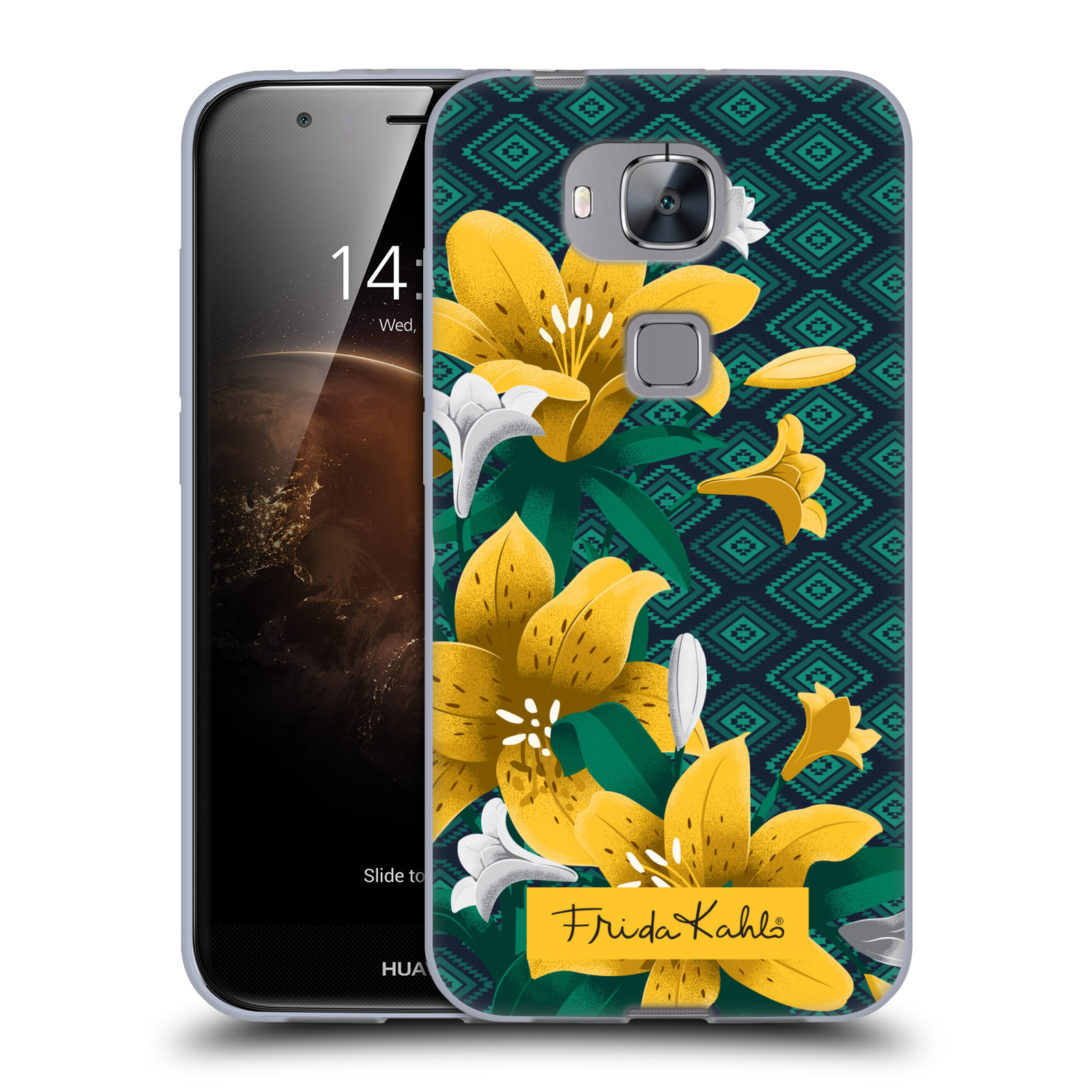OFFICIAL FRIDA KAHLO FLOWERS GEL CASE FOR HUAWEI PHONES 2 - Picture 15 of 15