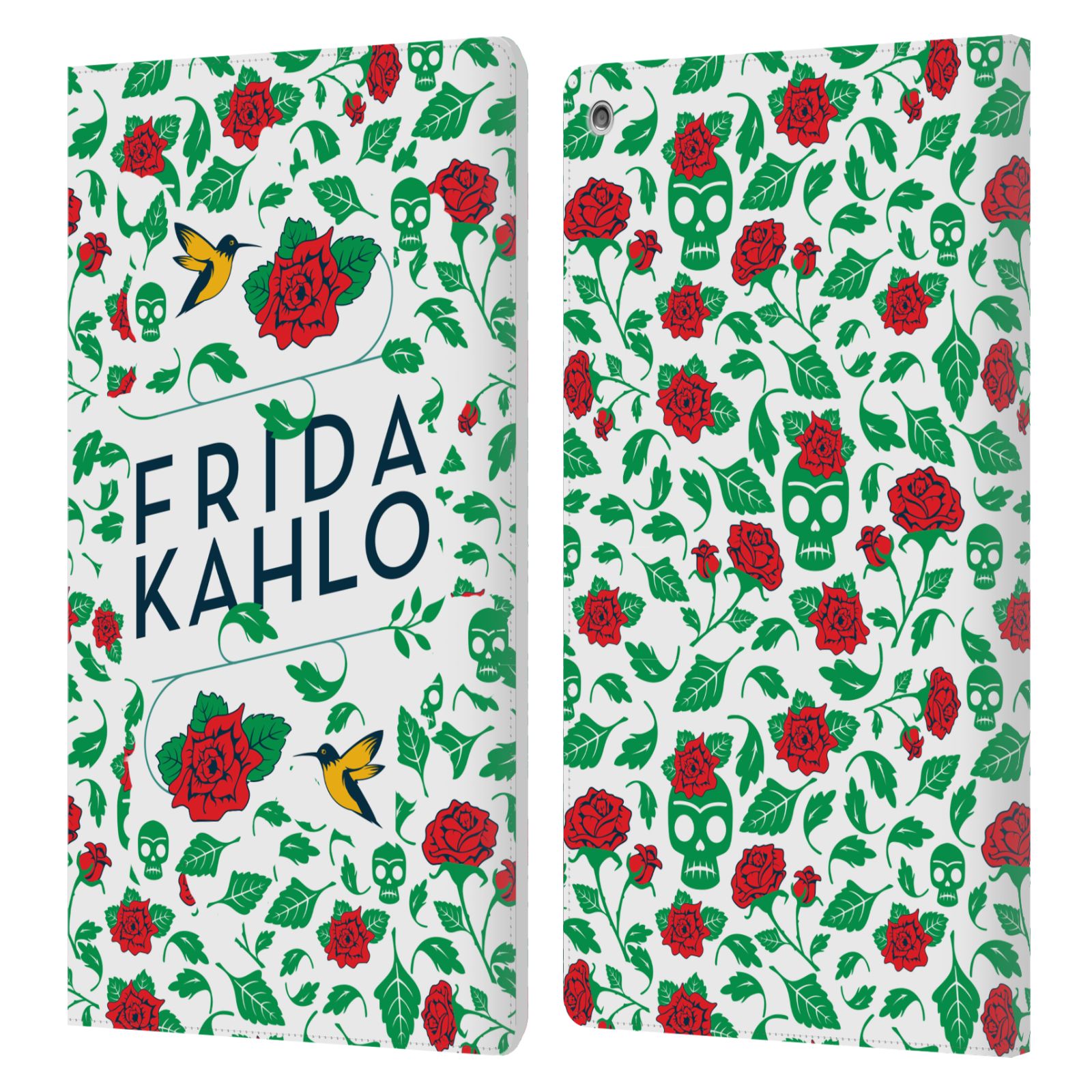 OFFICIAL FRIDA KAHLO ICONS LEATHER BOOK WALLET CASE COVER FOR AMAZON FIRE - 第 7/16 張圖片