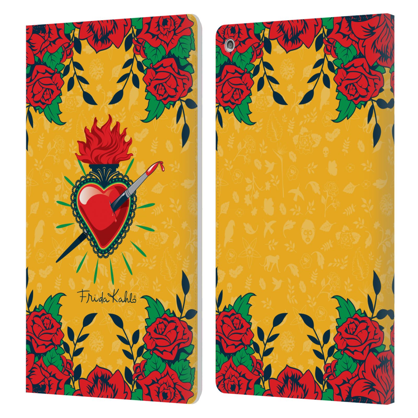 OFFICIAL FRIDA KAHLO ICONS LEATHER BOOK WALLET CASE COVER FOR AMAZON FIRE - 第 10/16 張圖片