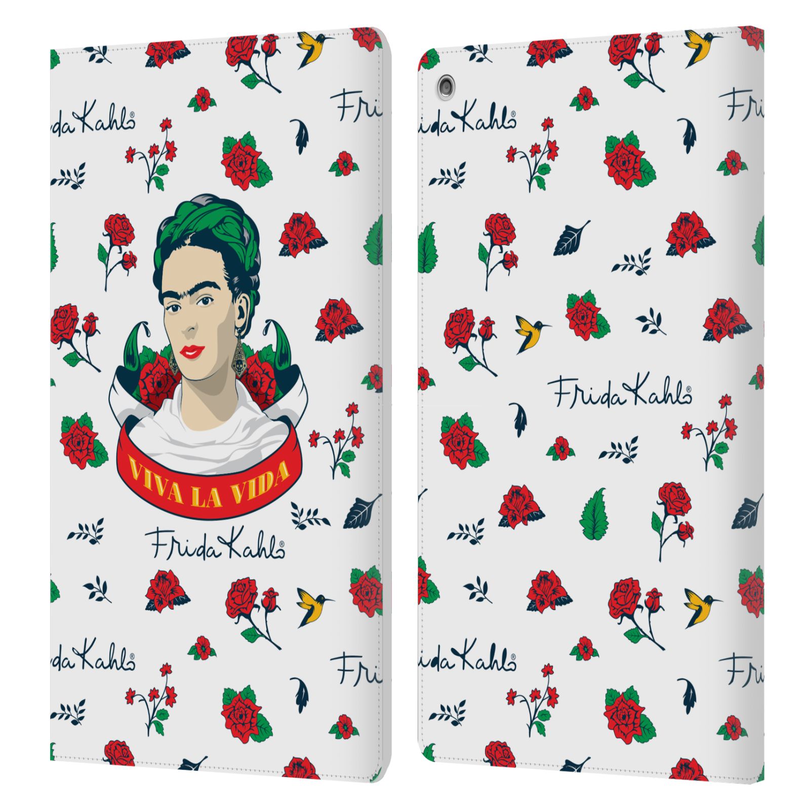 OFFICIAL FRIDA KAHLO ICONS LEATHER BOOK WALLET CASE COVER FOR AMAZON FIRE - 第 13/16 張圖片