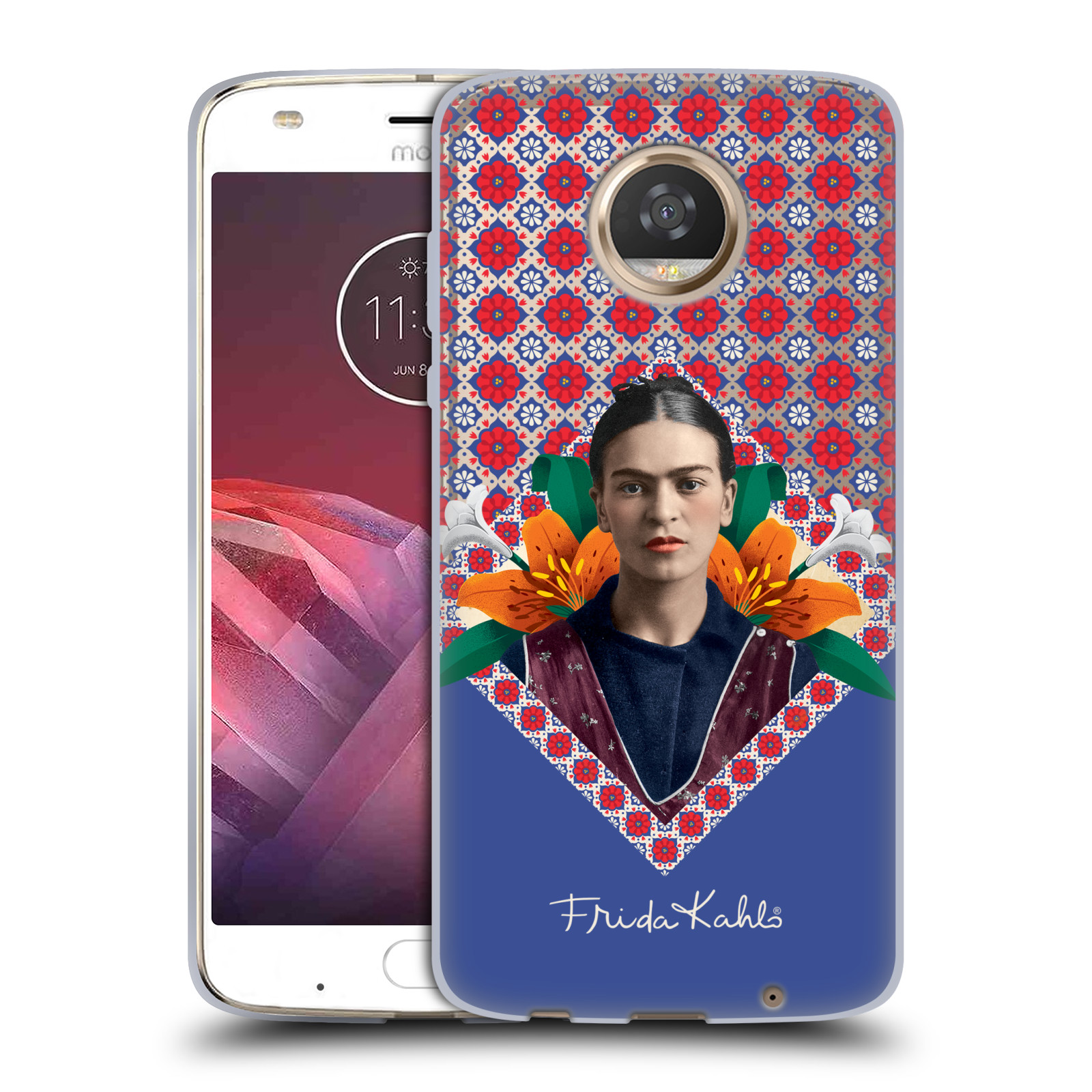 OFFICIAL FRIDA KAHLO PORTRAIT 2 SOFT GEL CASE FOR MOTOROLA PHONES 2 - Picture 11 of 18