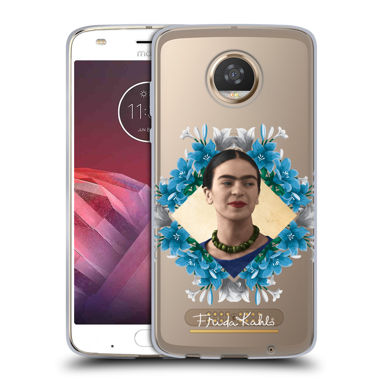 OFFICIAL FRIDA KAHLO PORTRAIT 2 SOFT GEL CASE FOR MOTOROLA PHONES 2 - Picture 12 of 18