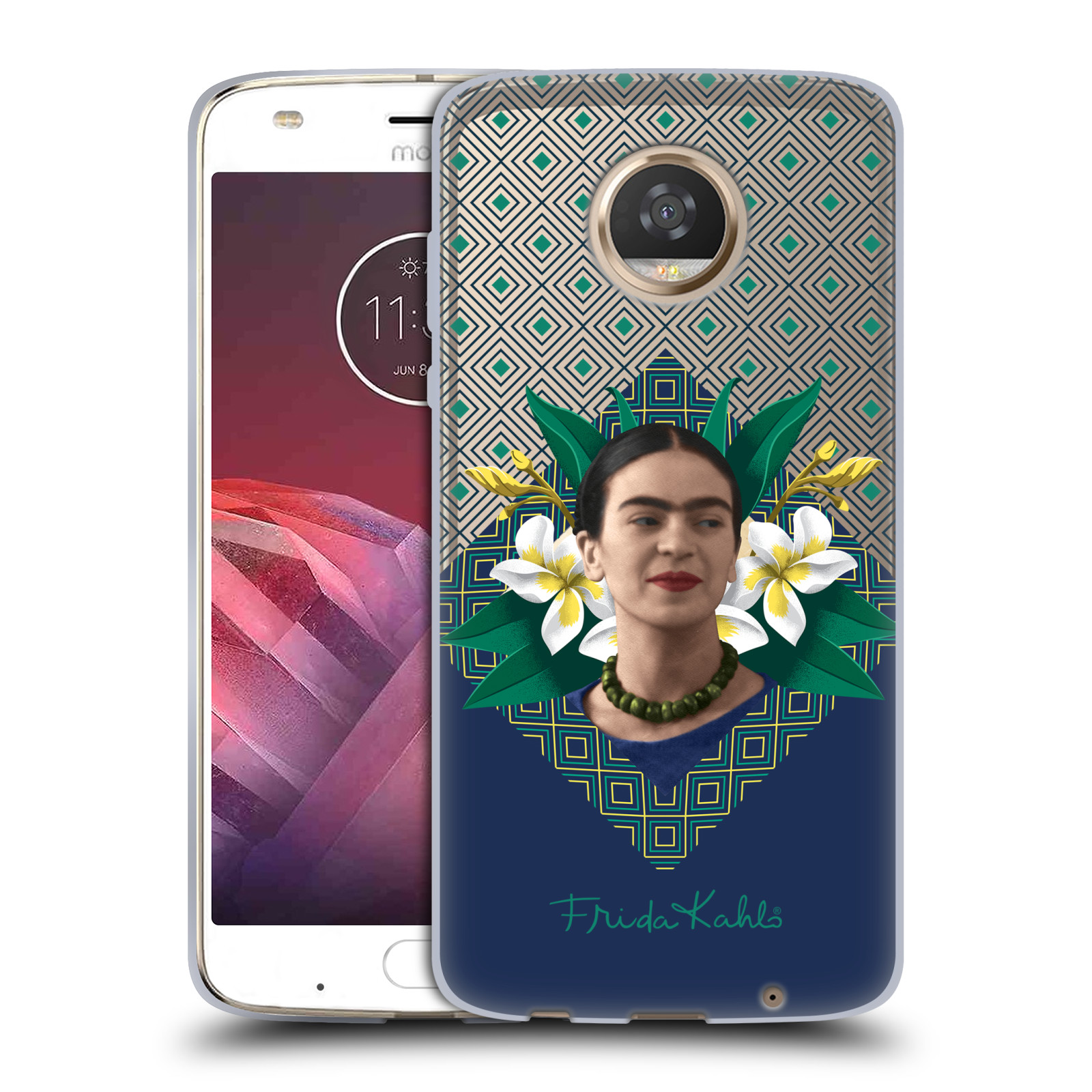 OFFICIAL FRIDA KAHLO PORTRAIT 2 SOFT GEL CASE FOR MOTOROLA PHONES 2 - Picture 15 of 18