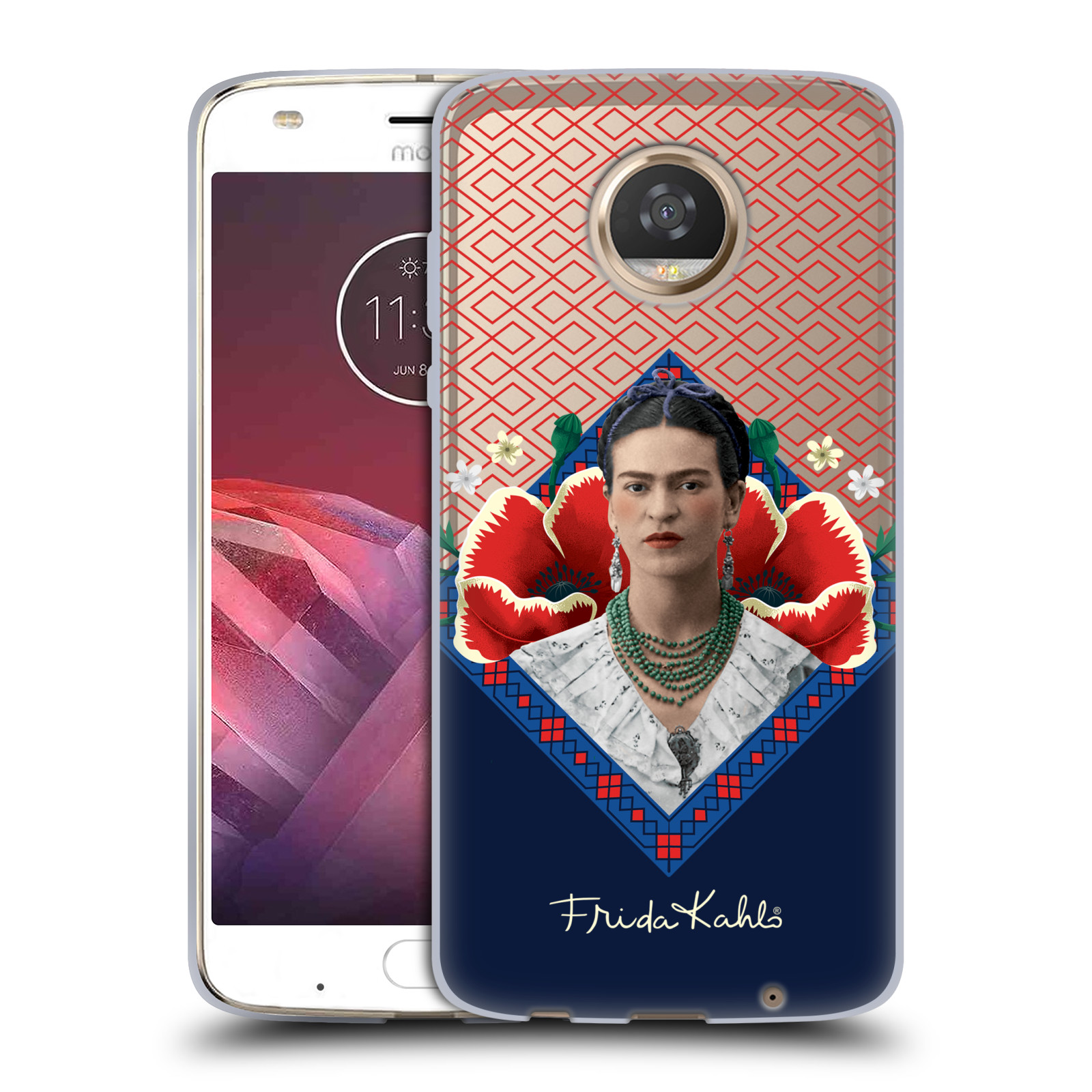 OFFICIAL FRIDA KAHLO PORTRAIT 2 SOFT GEL CASE FOR MOTOROLA PHONES 2 - Picture 17 of 18