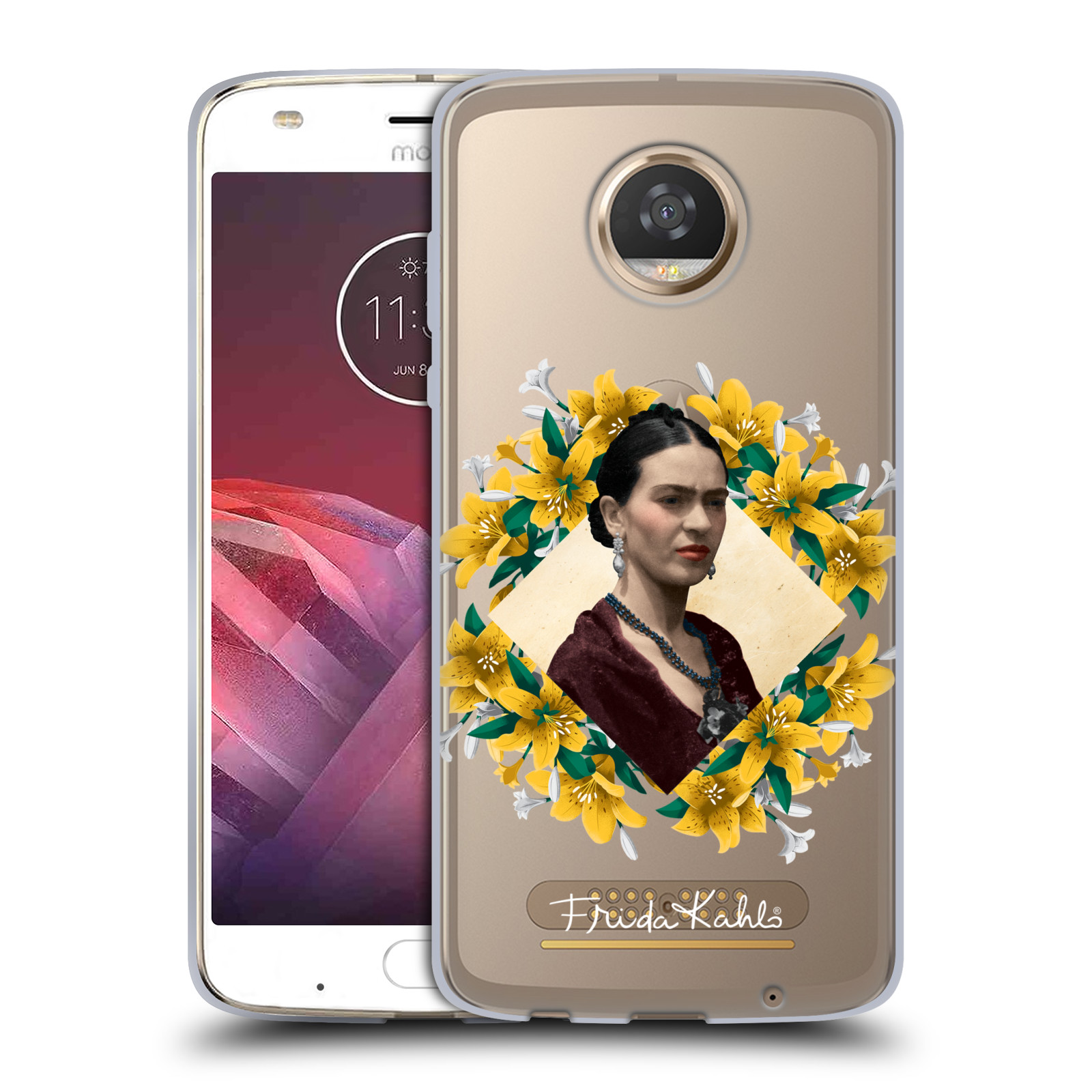 OFFICIAL FRIDA KAHLO PORTRAIT 2 SOFT GEL CASE FOR MOTOROLA PHONES 2 - Picture 18 of 18