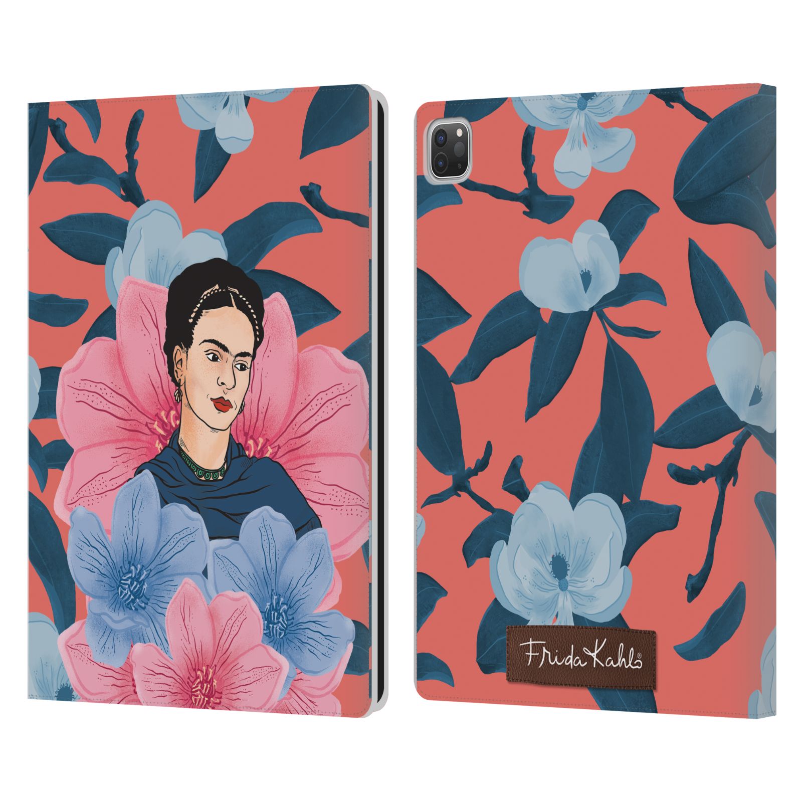 OFFICIAL FRIDA KAHLO PORTRAIT 3 LEATHER BOOK WALLET CASE FOR APPLE iPAD - Picture 7 of 10