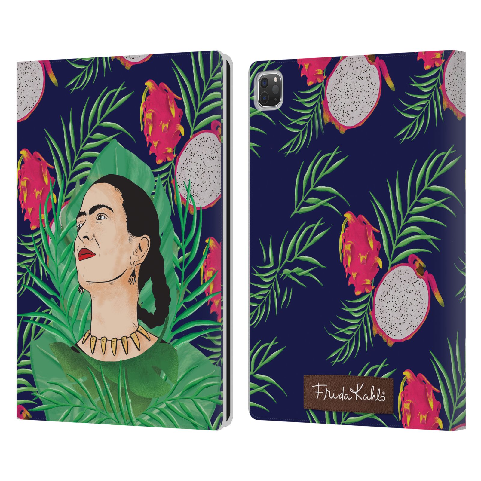 OFFICIAL FRIDA KAHLO PORTRAIT 3 LEATHER BOOK WALLET CASE FOR APPLE iPAD - Picture 9 of 10