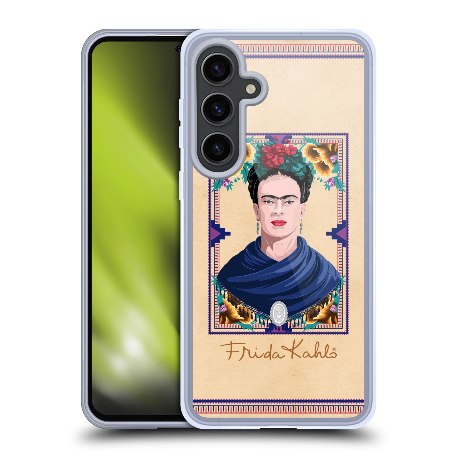 FUNDA GEL RETRATO FRIDA KAHLO OFICIAL COMPATIBLE CON TELÉFONOS SAMSUNG/MAGSAFE - Imagen 8 de 13