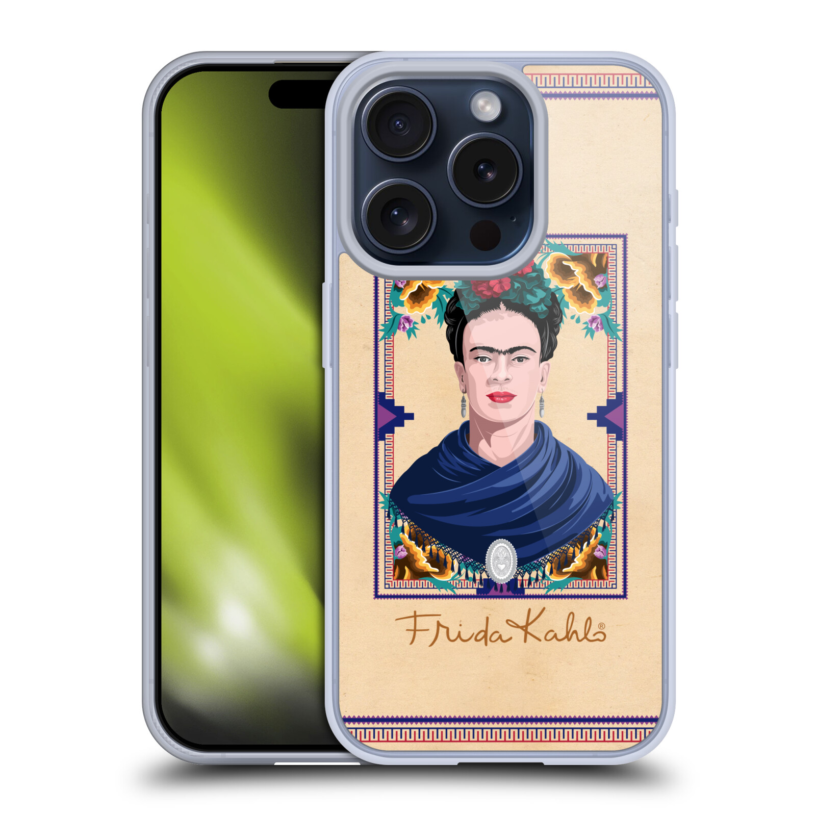 OFFICIAL FRIDA KAHLO PORTRAIT GEL CASE FOR APPLE iPHONE PHONES - Picture 8 of 13