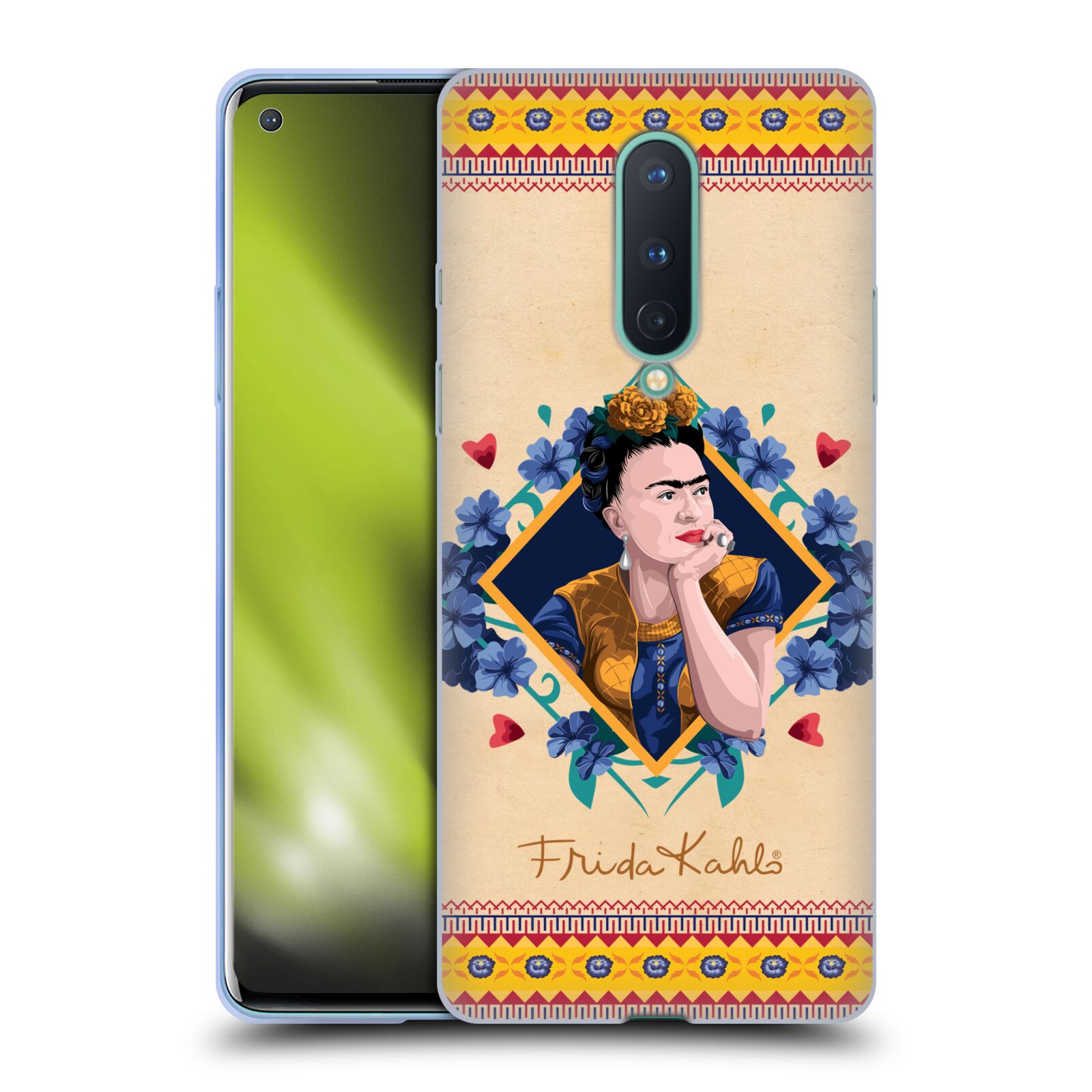 FUNDA OFICIAL DE GEL SUAVE RETRATO FRIDA KAHLO PARA TELÉFONOS GOOGLE ONEPLUS - Imagen 9 de 13
