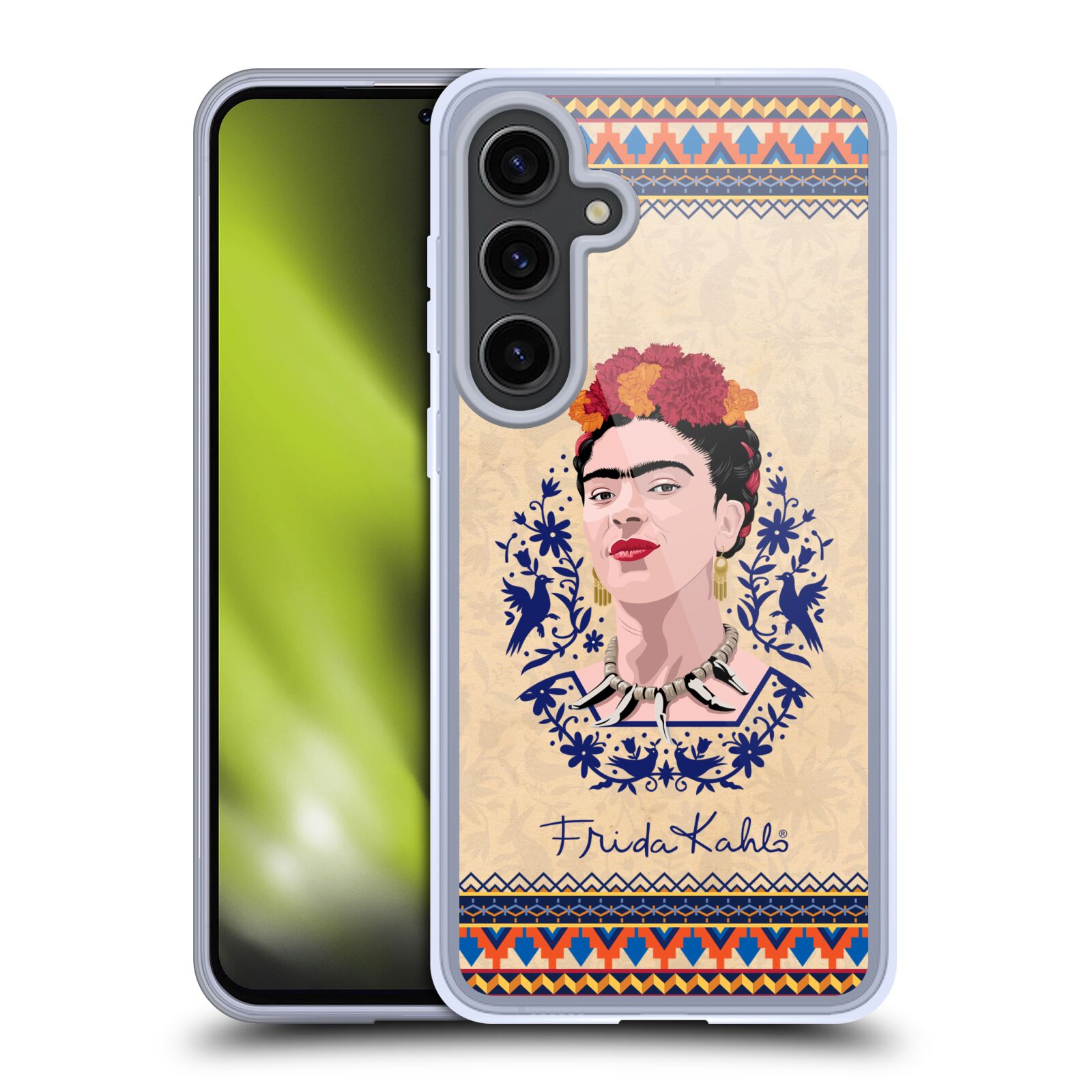 FUNDA GEL RETRATO FRIDA KAHLO OFICIAL COMPATIBLE CON TELÉFONOS SAMSUNG/MAGSAFE - Imagen 10 de 13